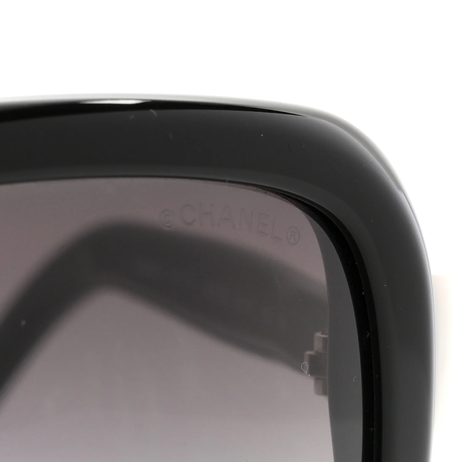 CC Bow Sunglasses 5171 Black White - Image 7