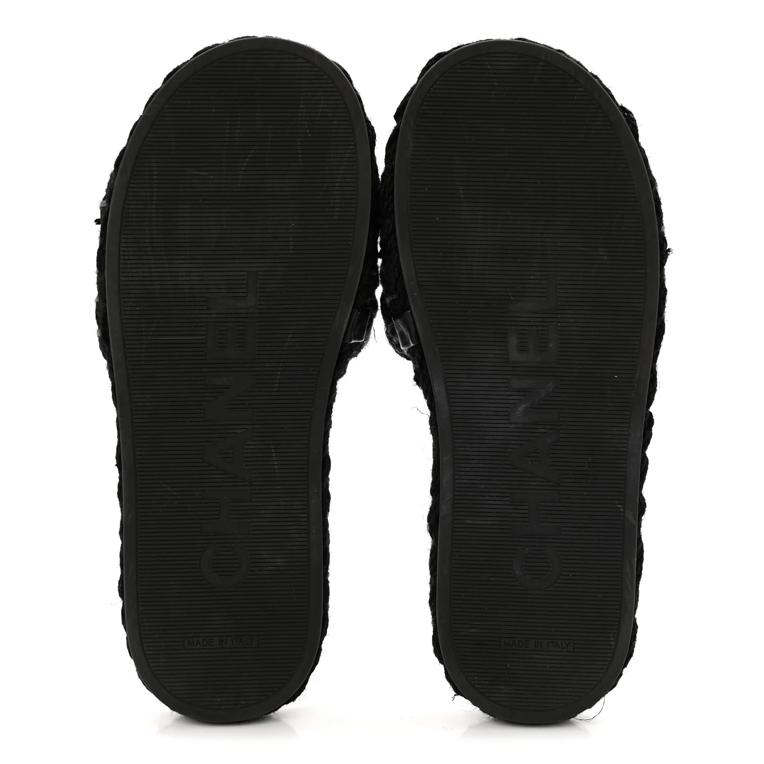 Cord Braided CC Mules 41 Black - Image 6