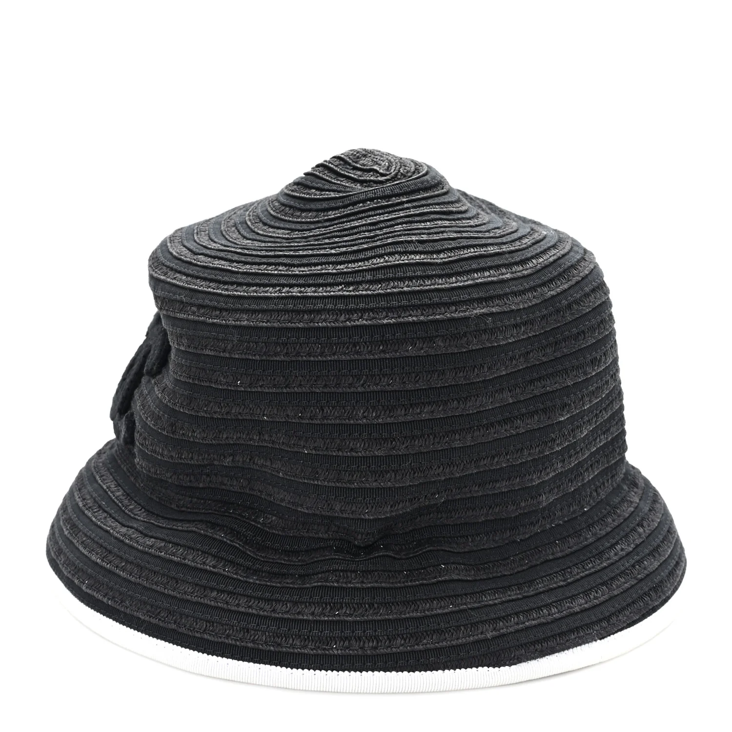 Cotton Viscose CC Bucket Hat M Black - Image 4