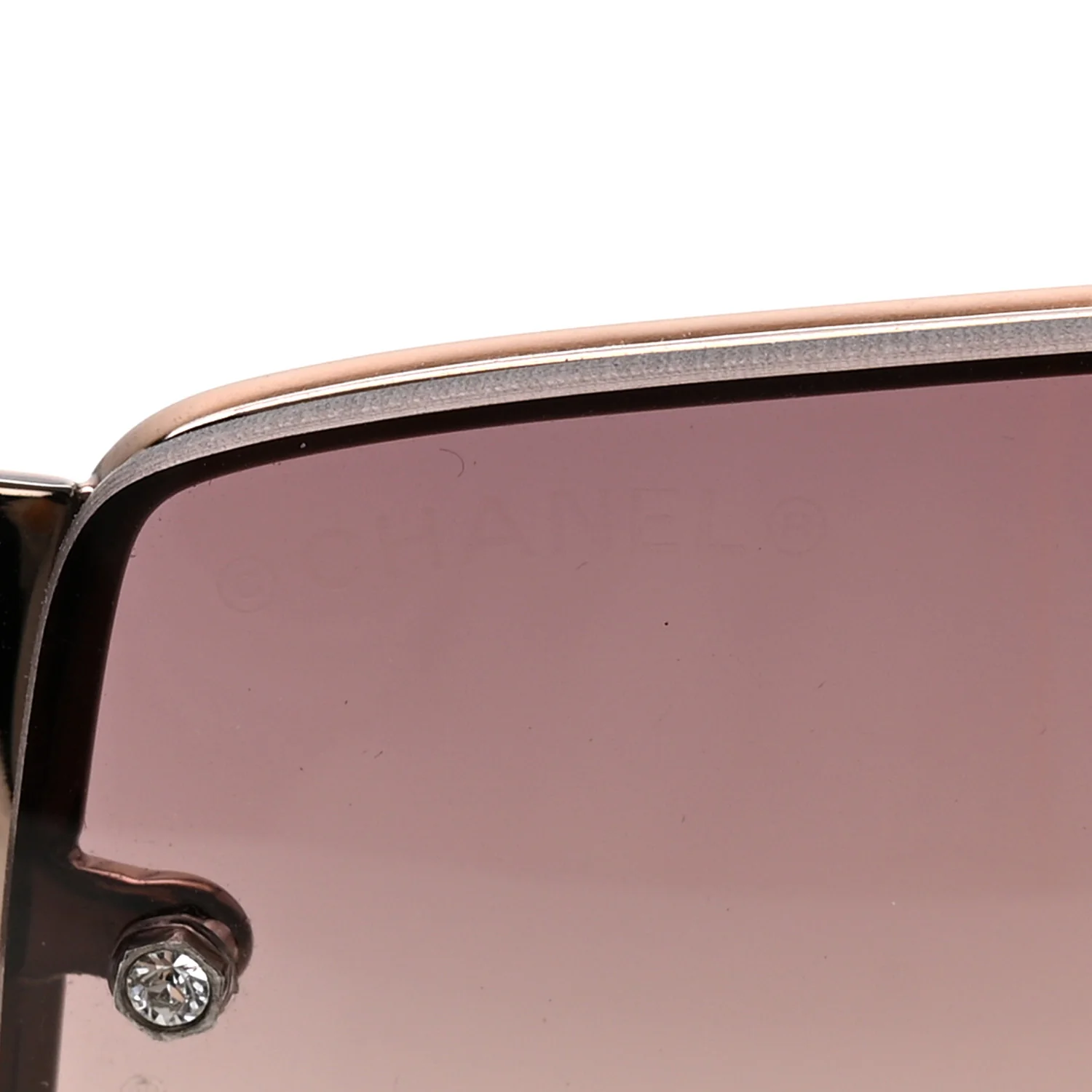 Crystal CC Sunglasses 4117-B Tortoise - Image 7