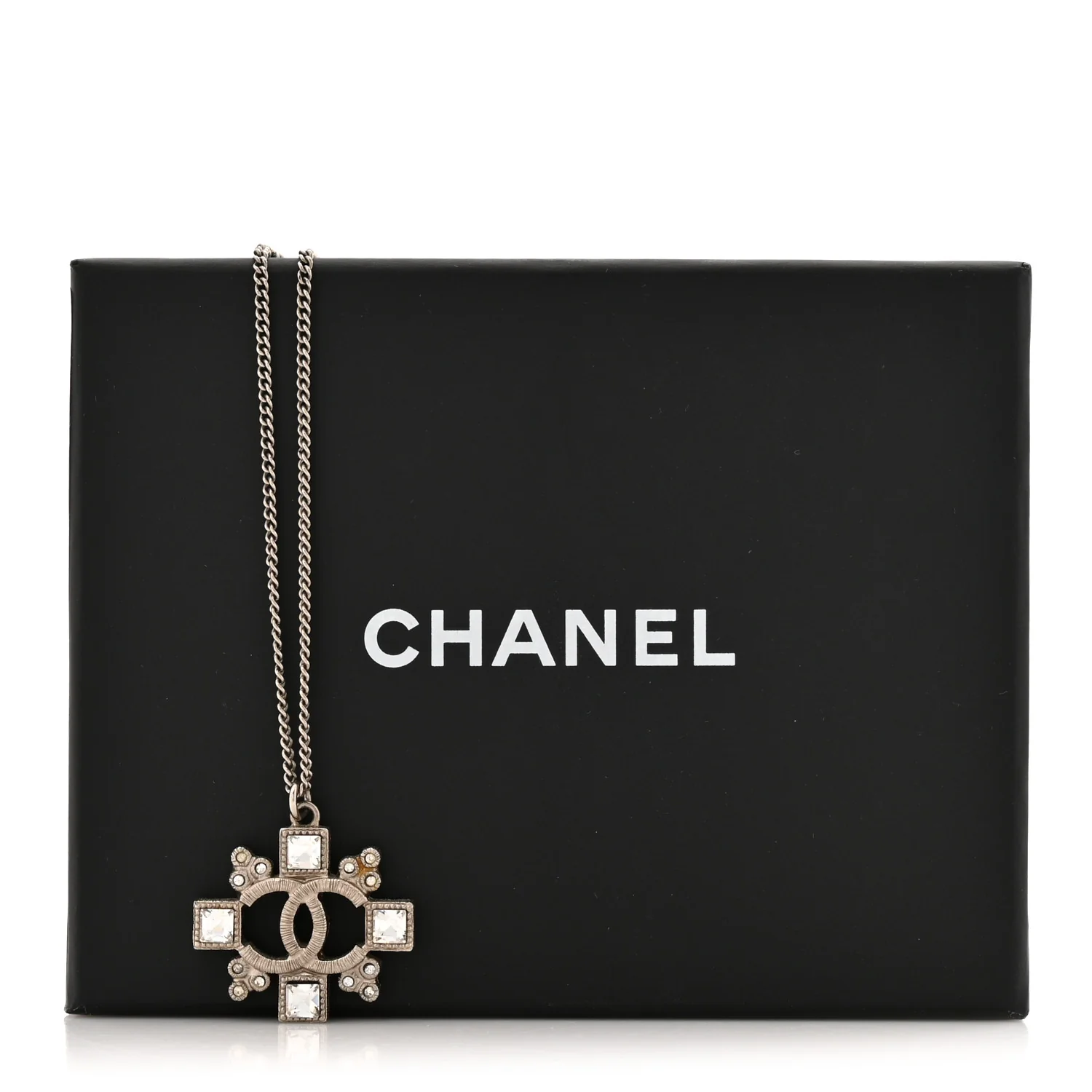 Crystal Strass Necklace Silver - Image 5
