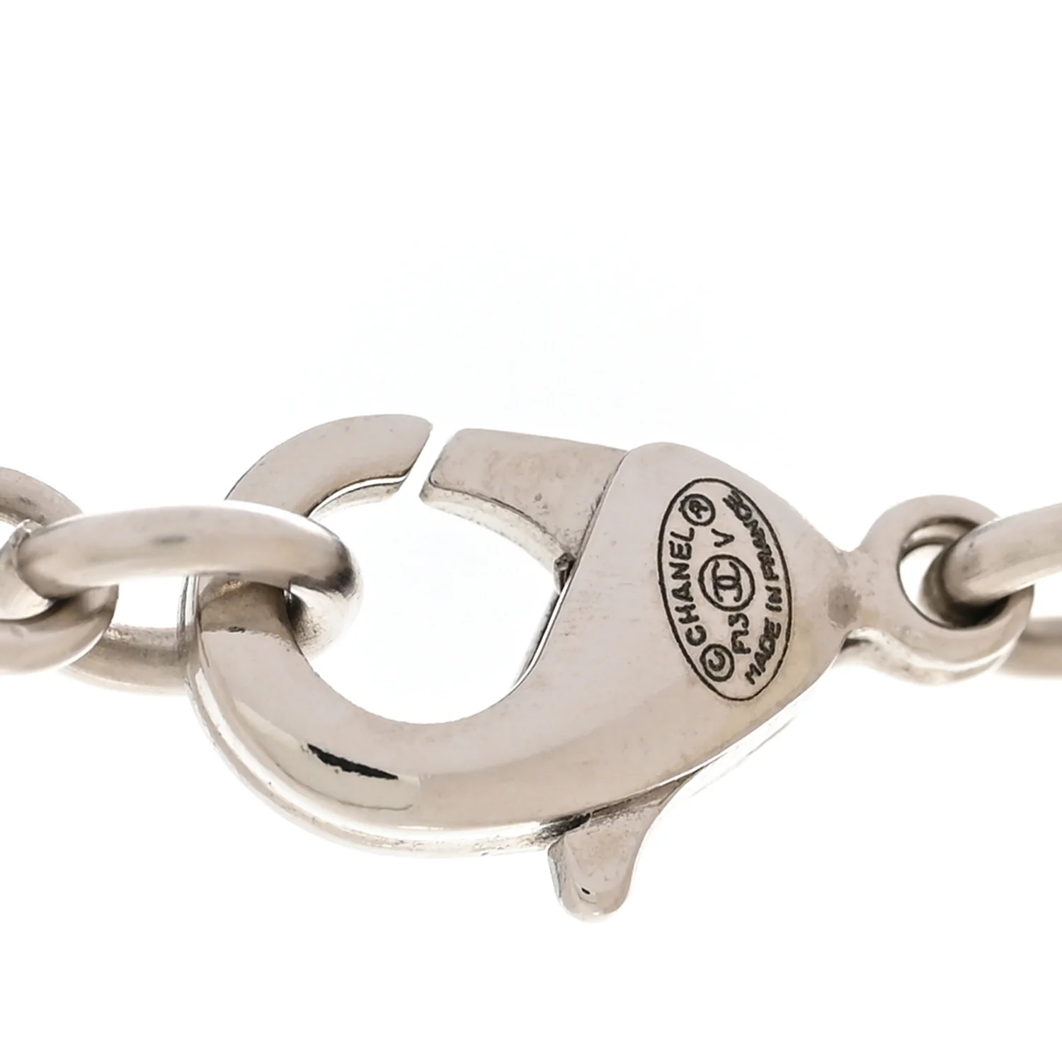 Crystal Timeless CC Necklace Silver - Image 5