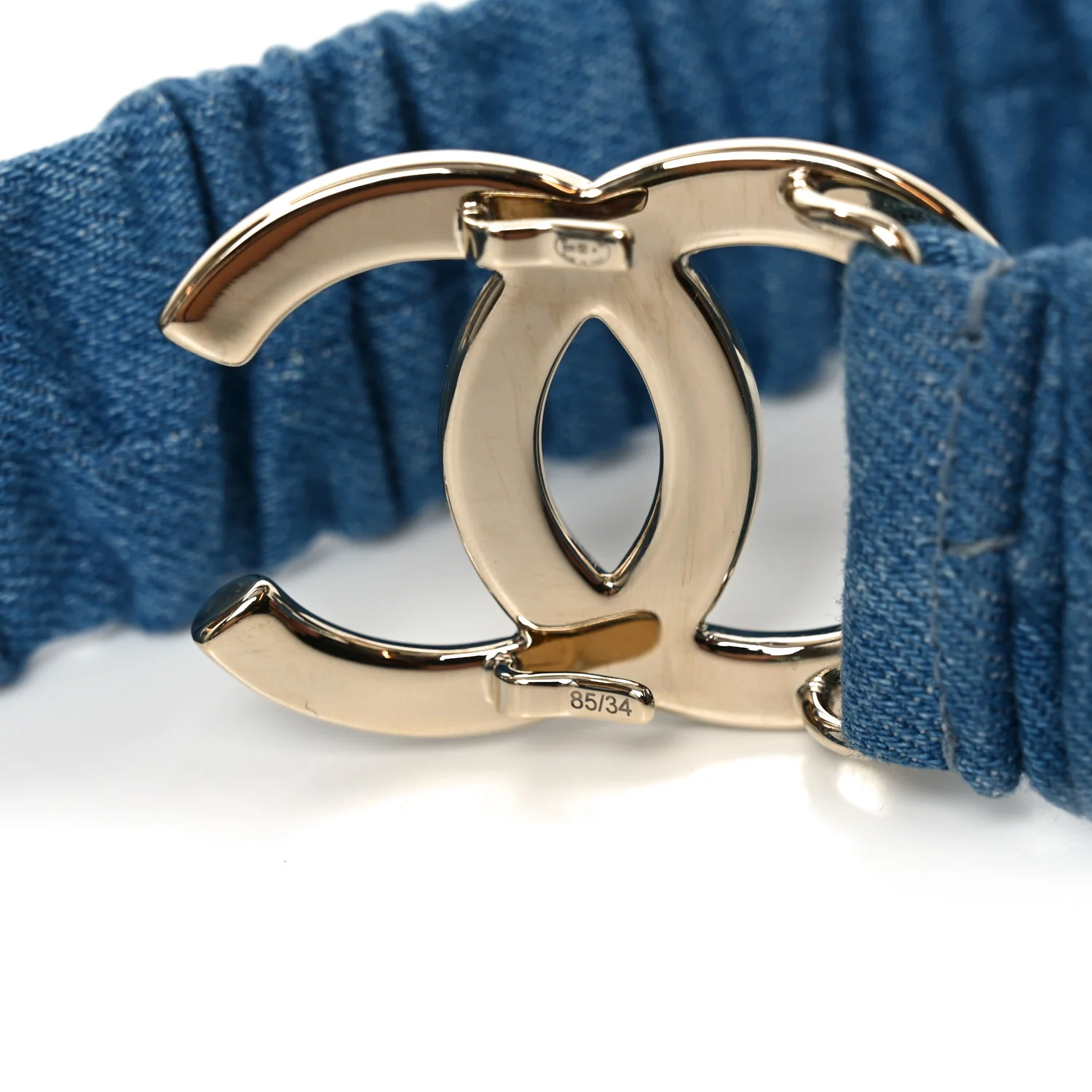 Denim CC Belt 85 34 - Image 4