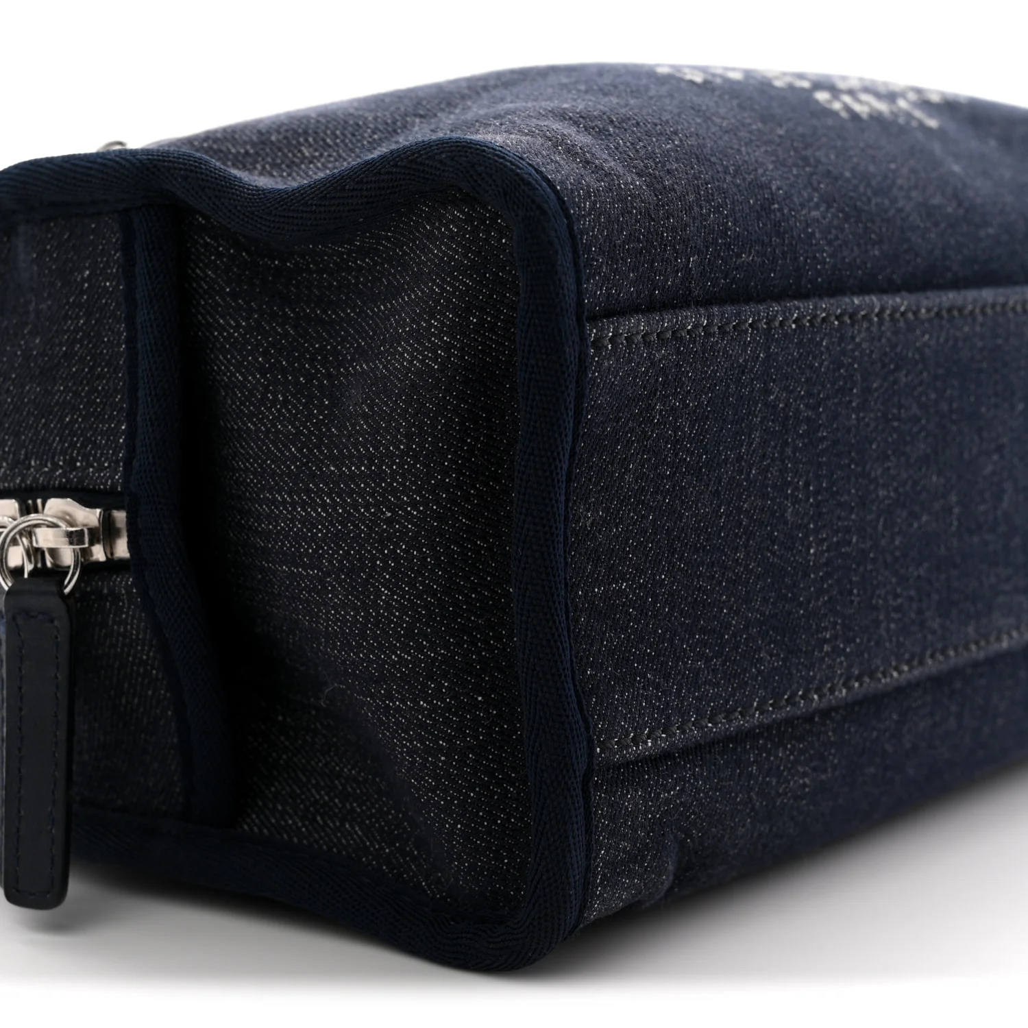 Denim Deauville Bowling Bag Blue - Image 10