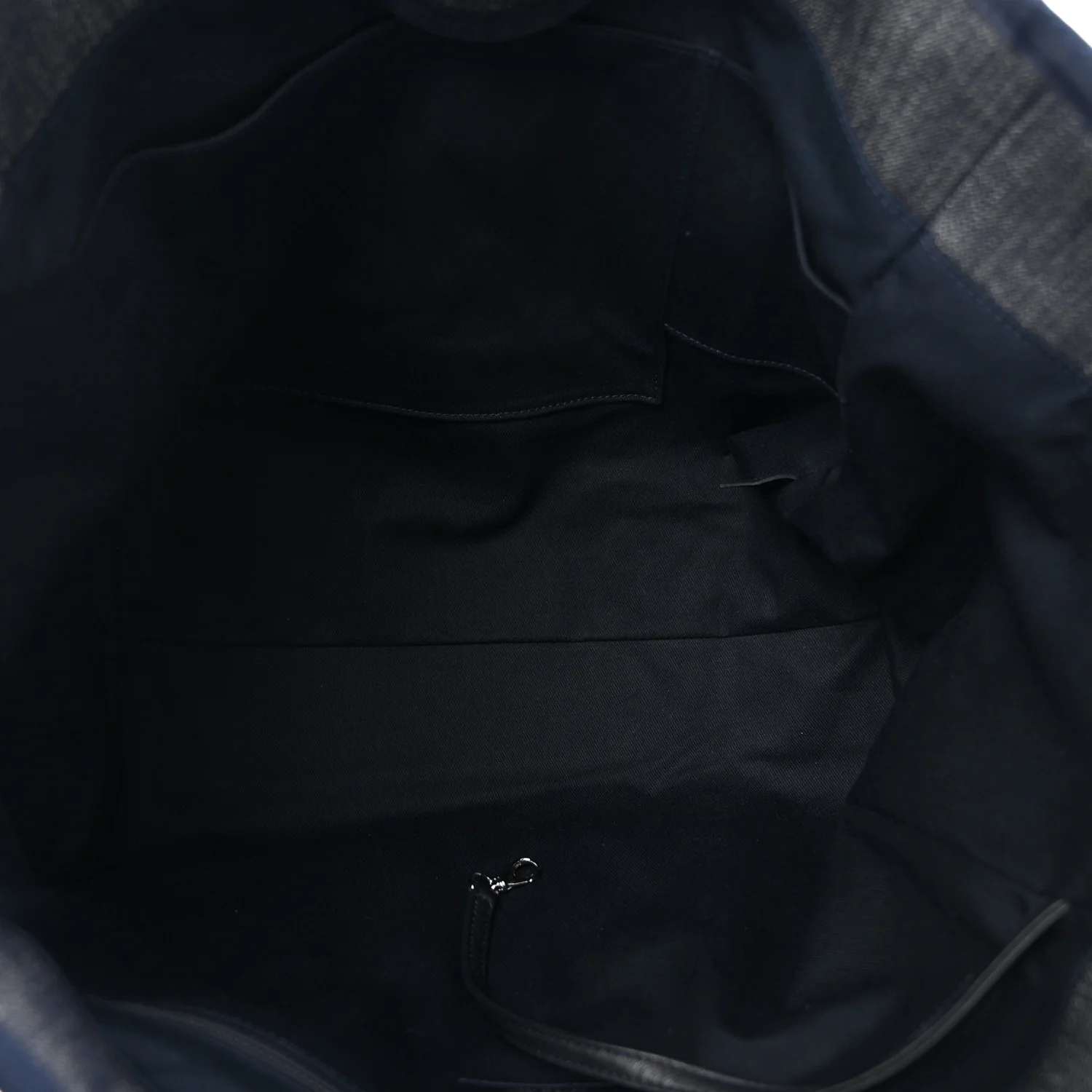 Denim Large Deauville Tote Dark Blue - Image 5