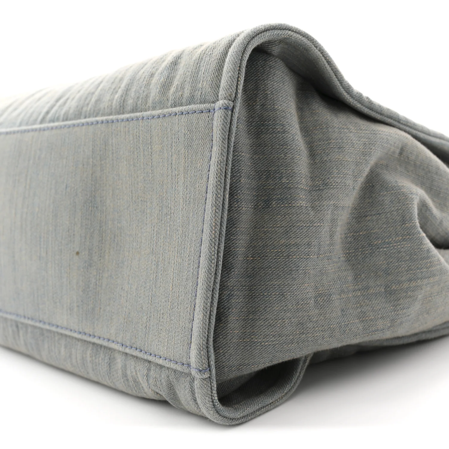 Denim Medium Deauville Tote Light Blue - Image 11