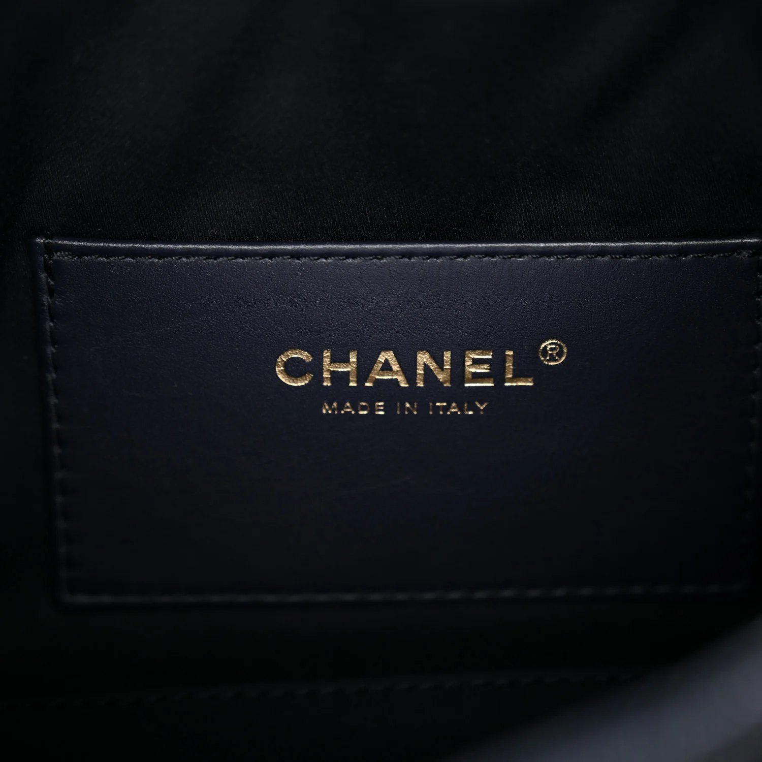 Denim Quilted Mini Chanel 25 Handbag Dark Blue - Image 7