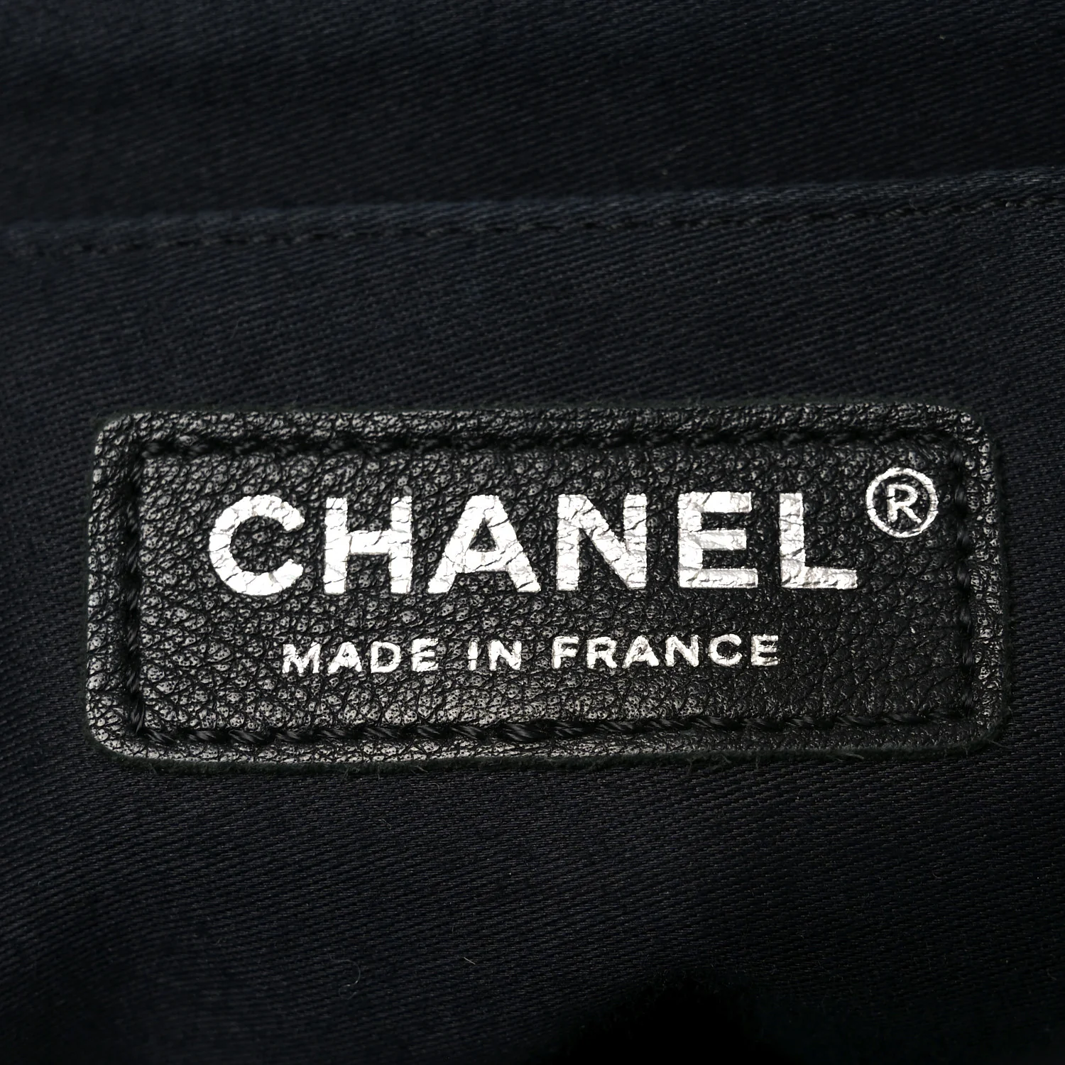 Denim Tweed Patchwork Jumbo Single Flap Blue - Image 6