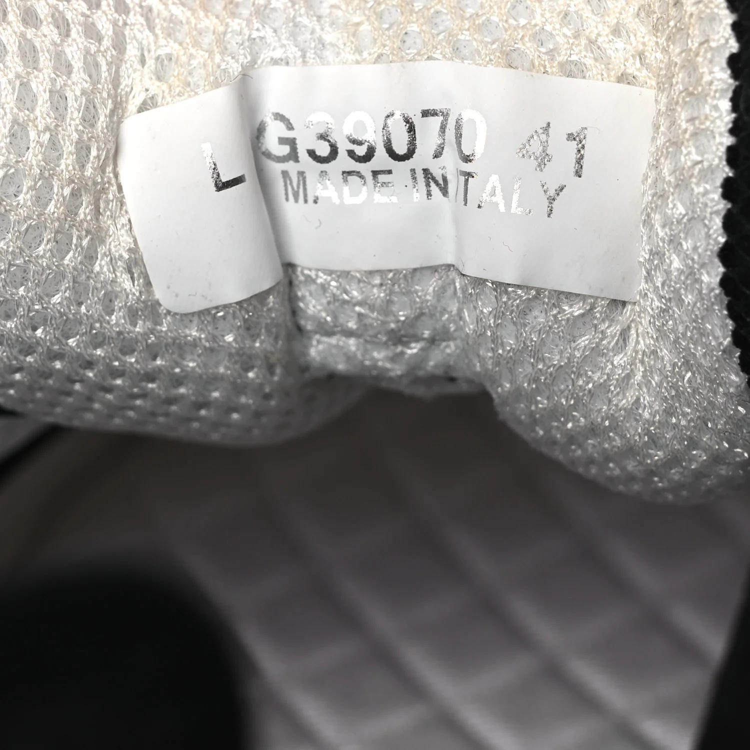 Fabric Suede Calfskin CC Sneakers 41 White Light Grey - Image 10