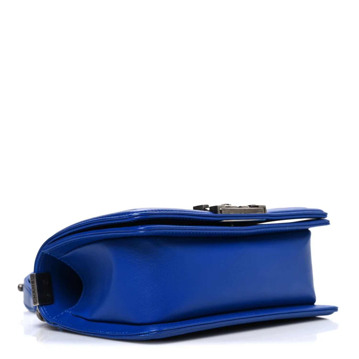 Galuchat Stingray Small Boy Flap Blue - Image 4