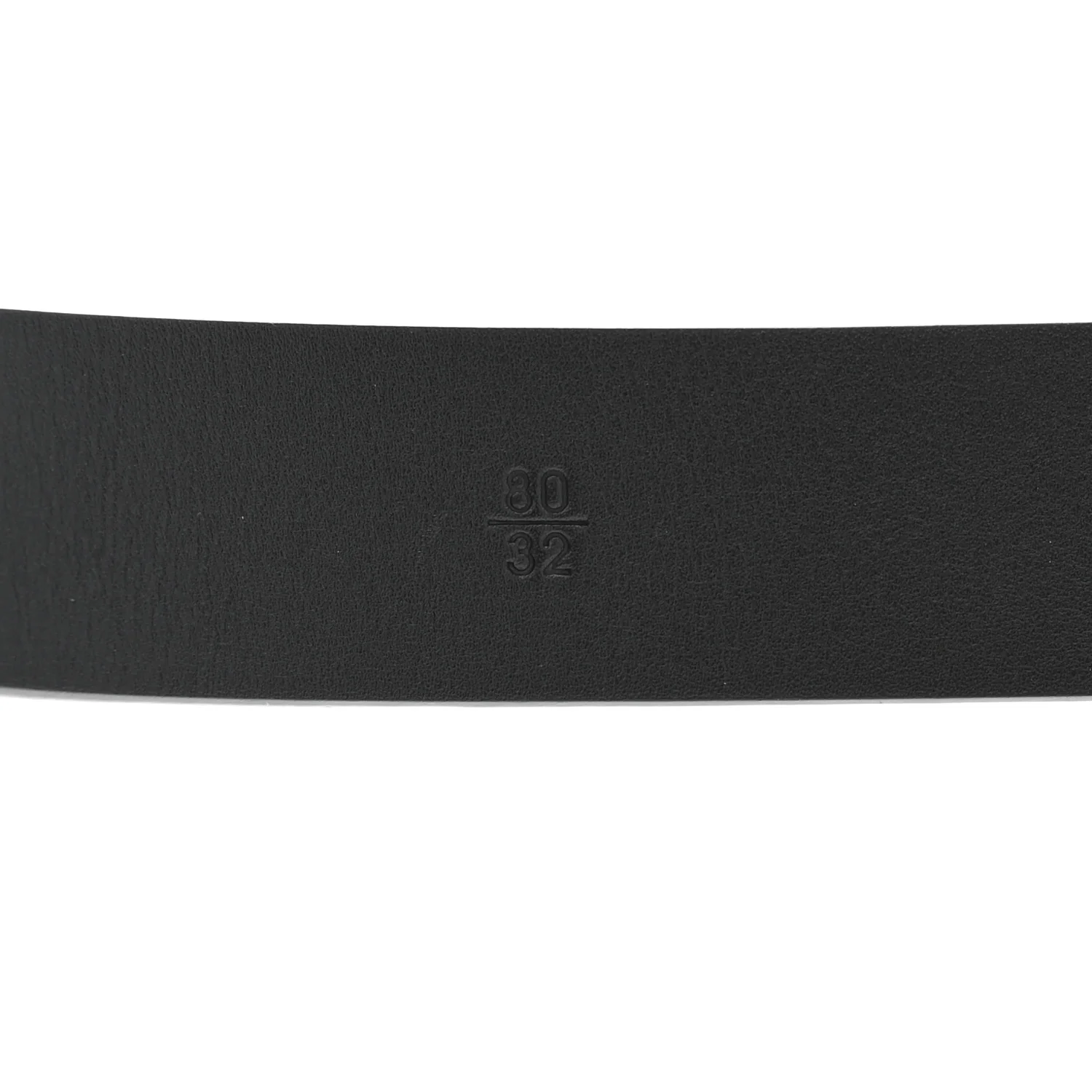 Glazed Calfskin CC Belt 80 32 Black - Image 4