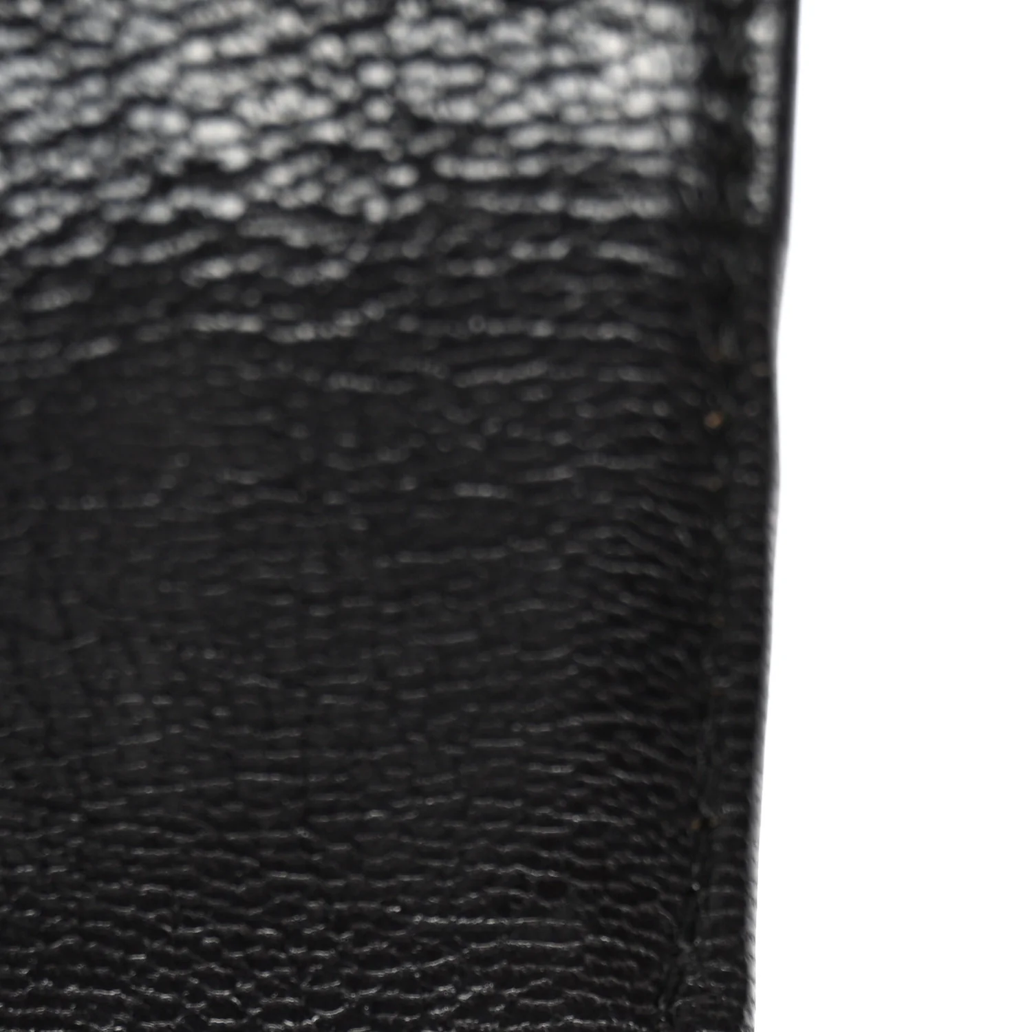Goatskin Ombre Faded Quilted Large Boy Flap Grey - Image 12