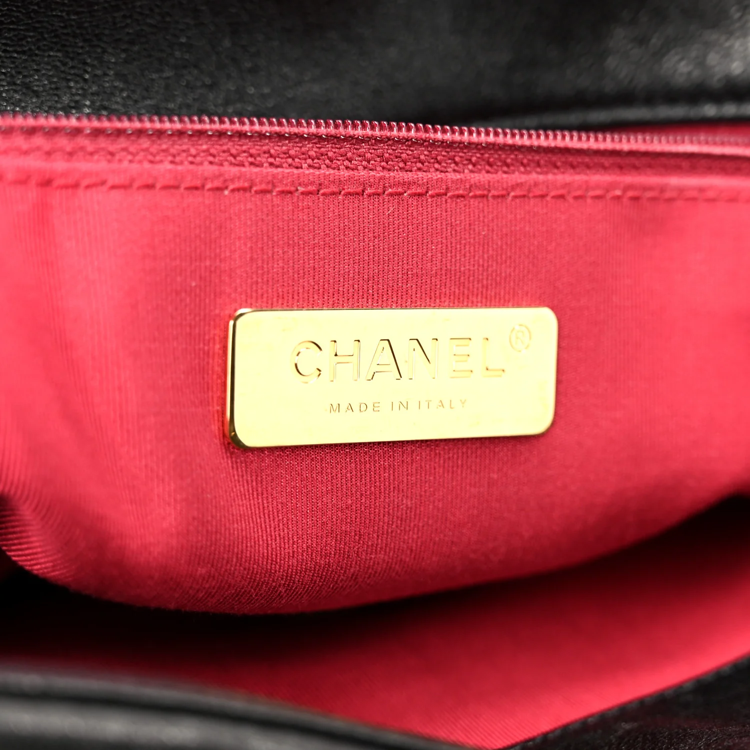 Goatskin Quilted Large Chanel 19 Flap Black - Image 6