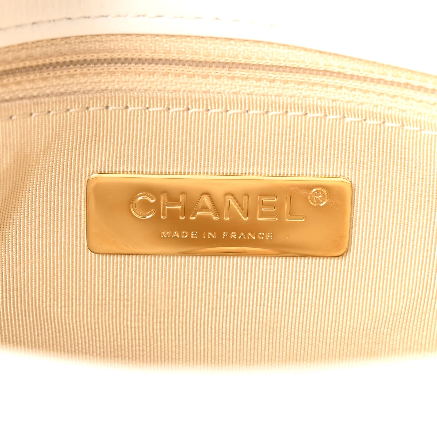 Goatskin Quilted Large Chanel 19 Flap White - Image 10