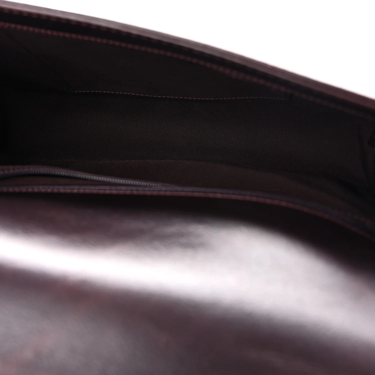 Goatskin Quilted New Medium Boy Handle Flap Burgundy - Image 5