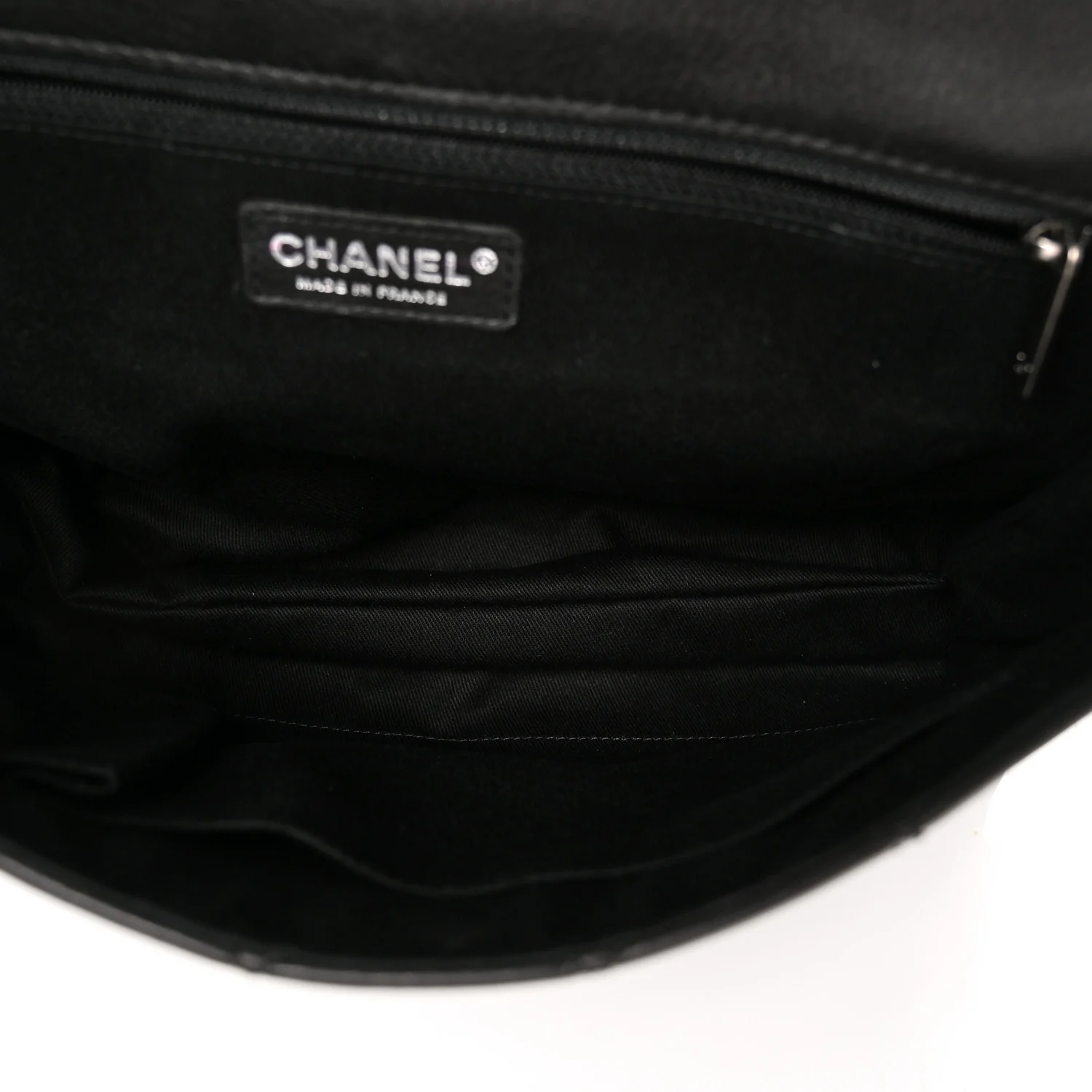 Goatskin Quilted Paris Dallas Saddle Bag Black - Image 7