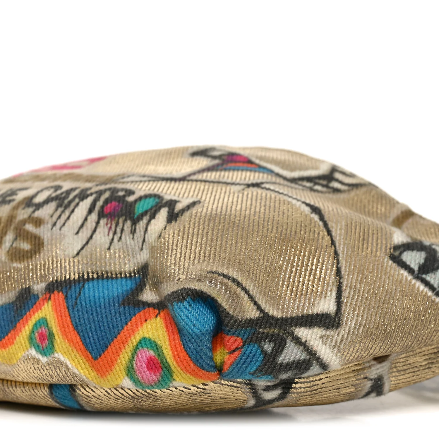 Graffiti Printed Canvas Street Spirit Waist Belt Bag Multicolor - Image 10