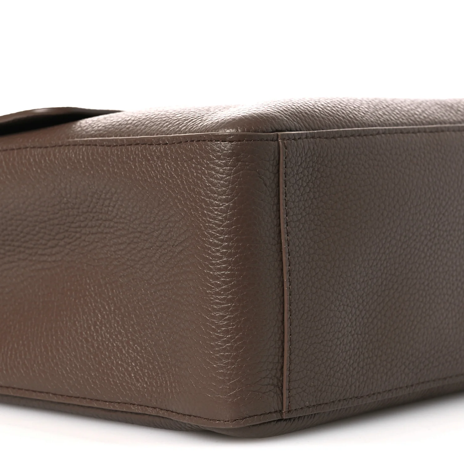 Grained Calfskin Souplissimo Maxi Flap Light Brown - Image 10