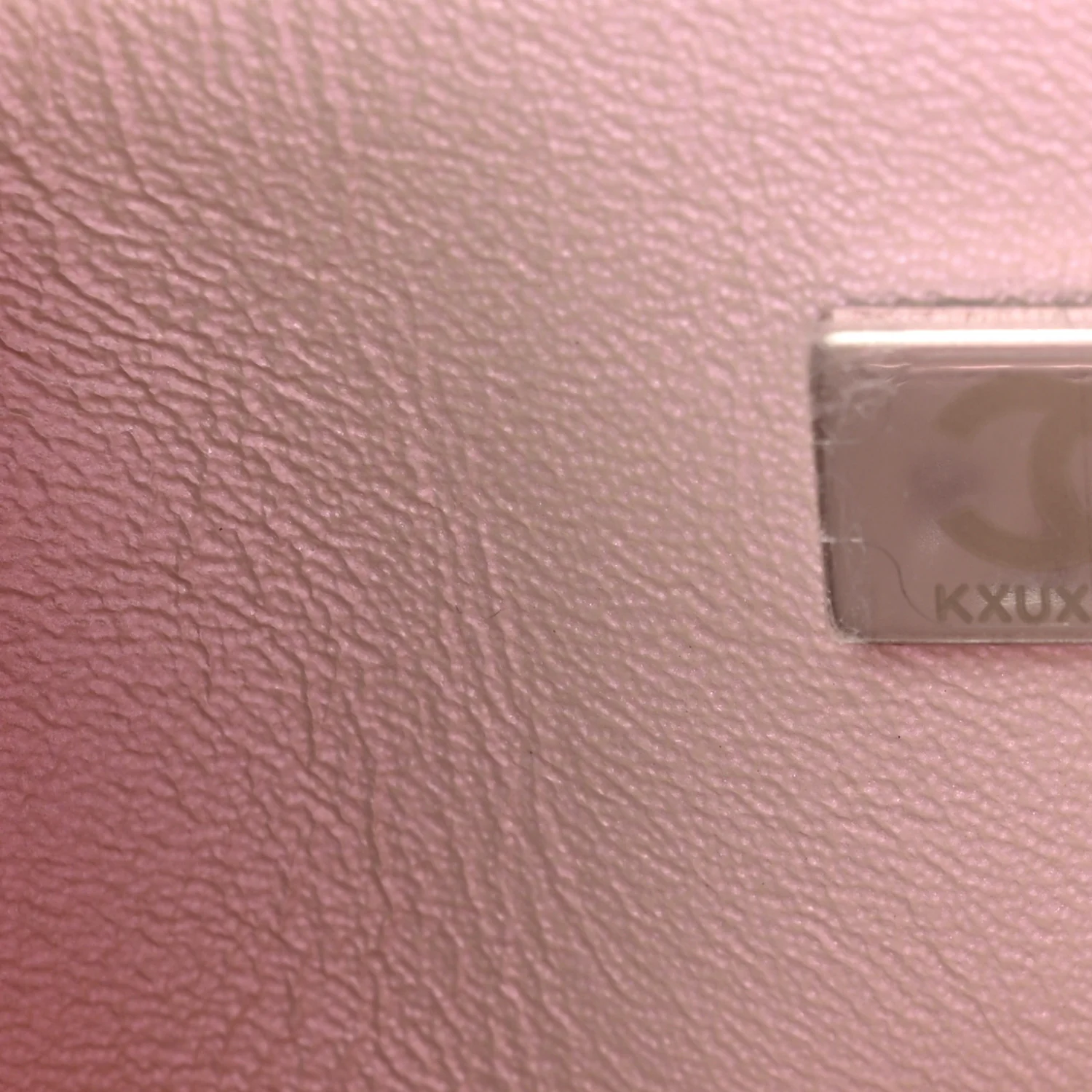 Iridescent Calfskin Quilted Mini Rectangular Flap Pink - Image 7