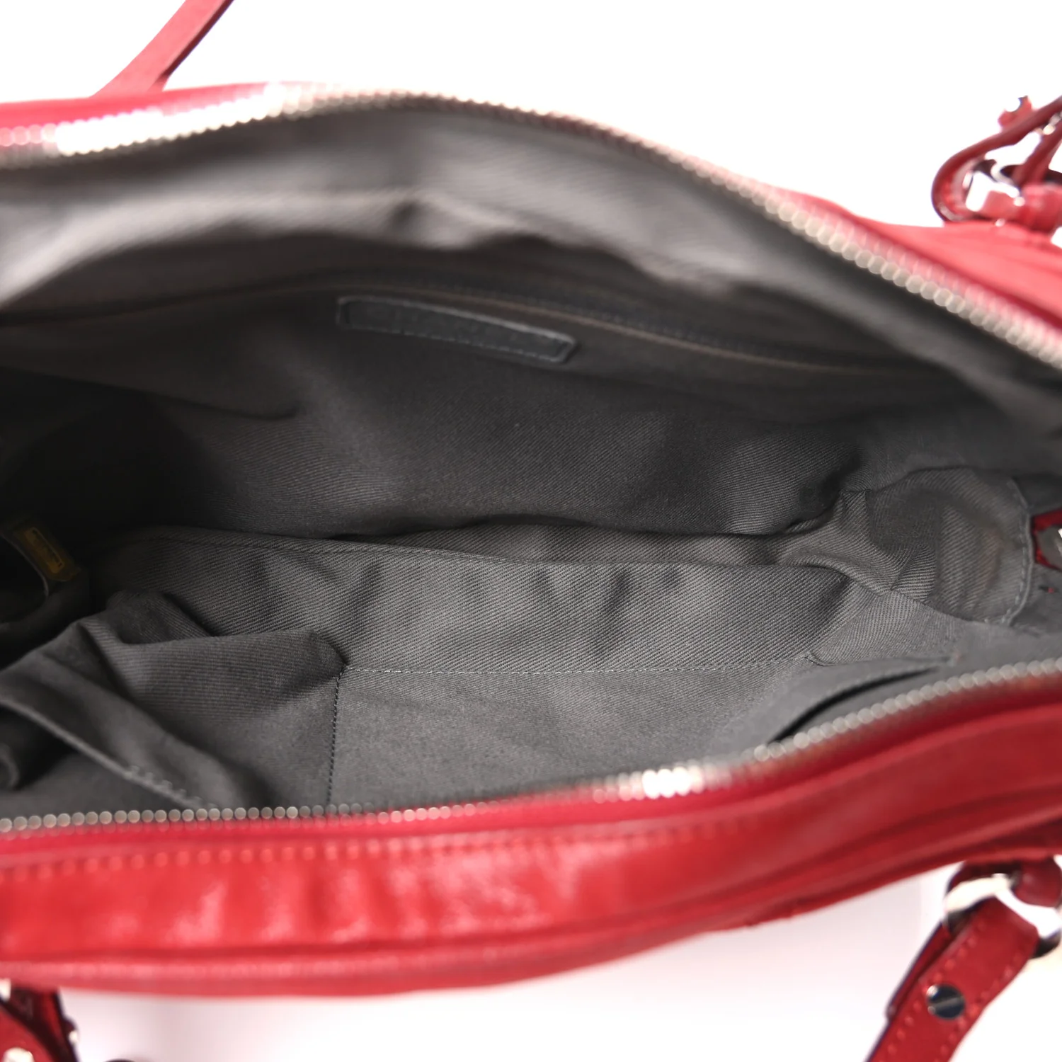 Iridescent Calfskin Quilted Relax CC Camera Case Red - Image 8