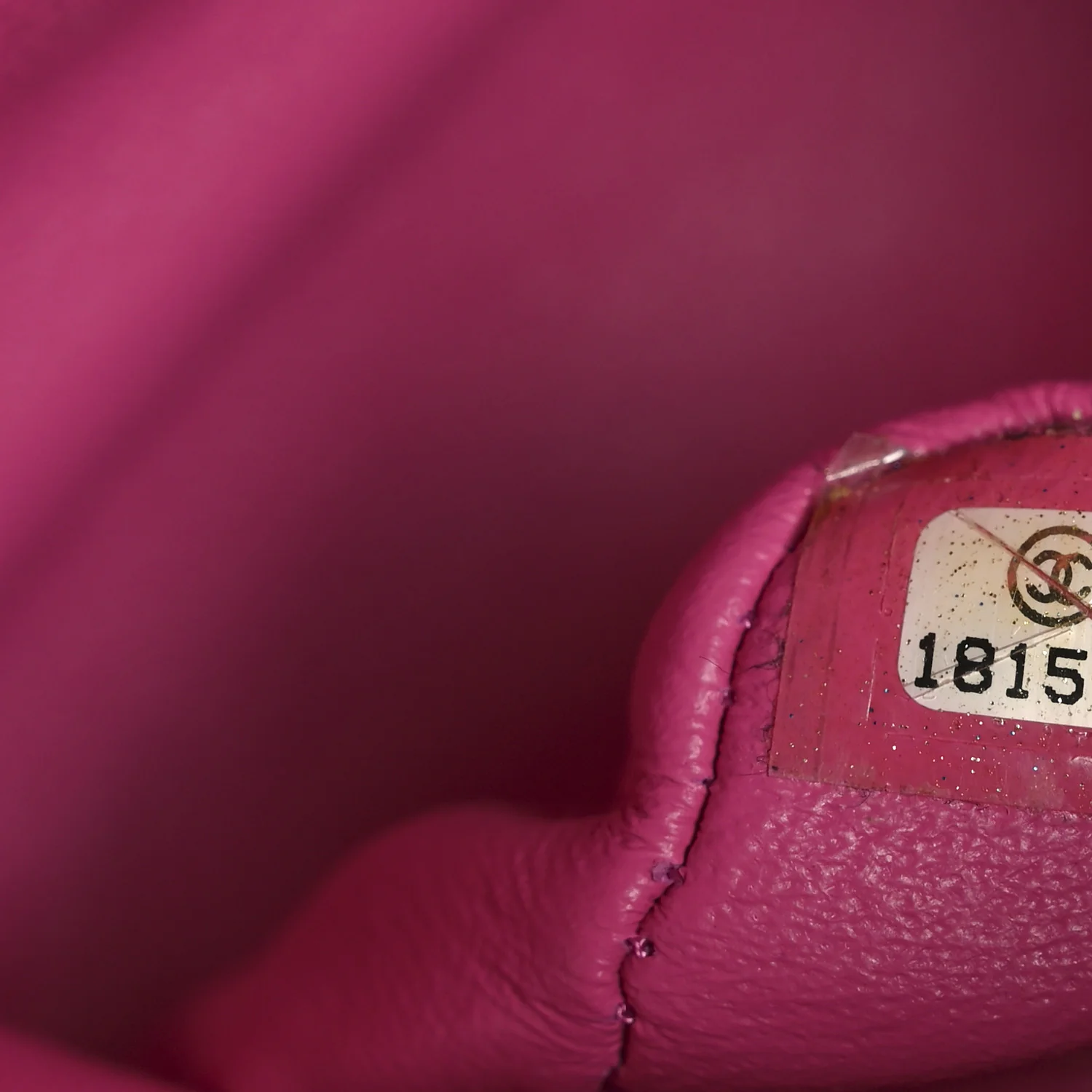 Iridescent Caviar Quilted Medium Double Flap Pink - Image 7