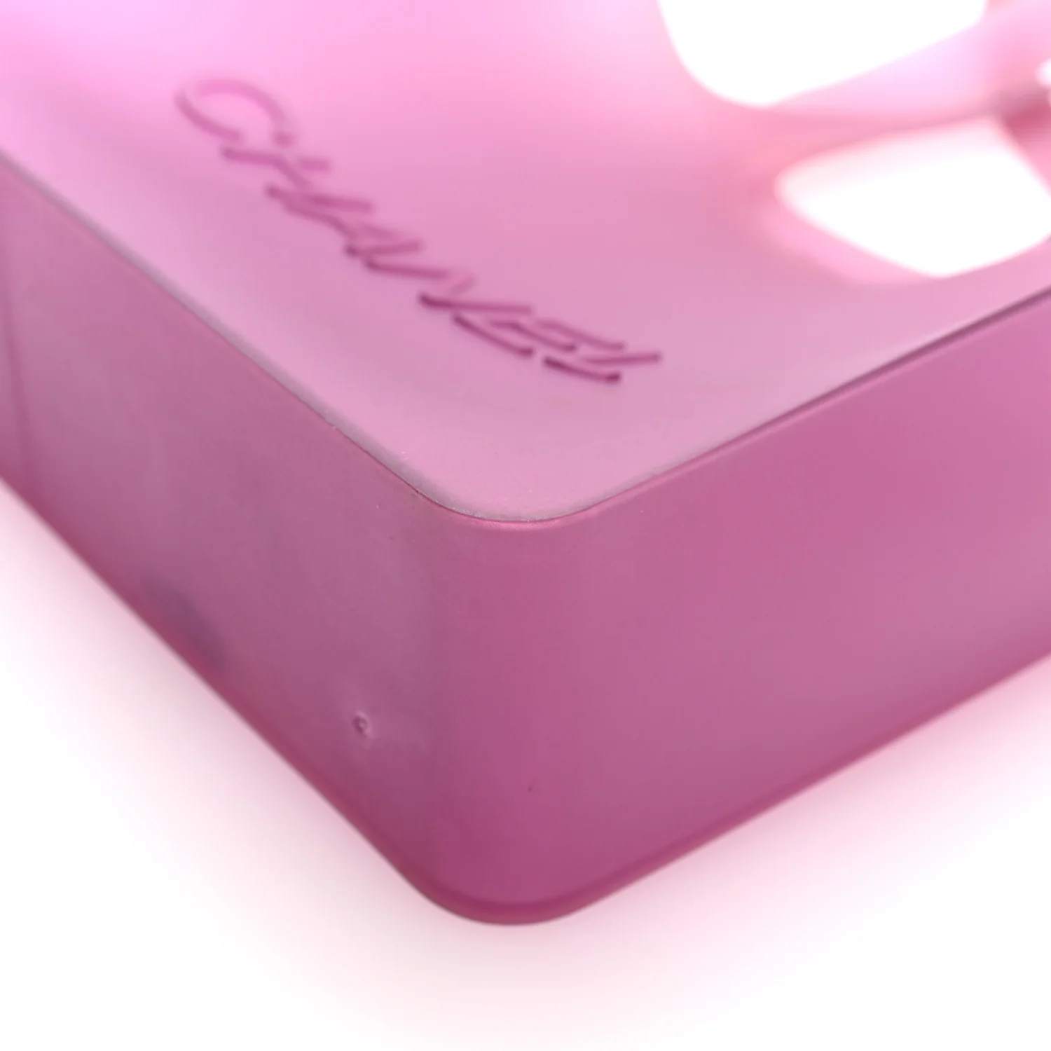 Jelly Rubber Tote Purple - Image 10