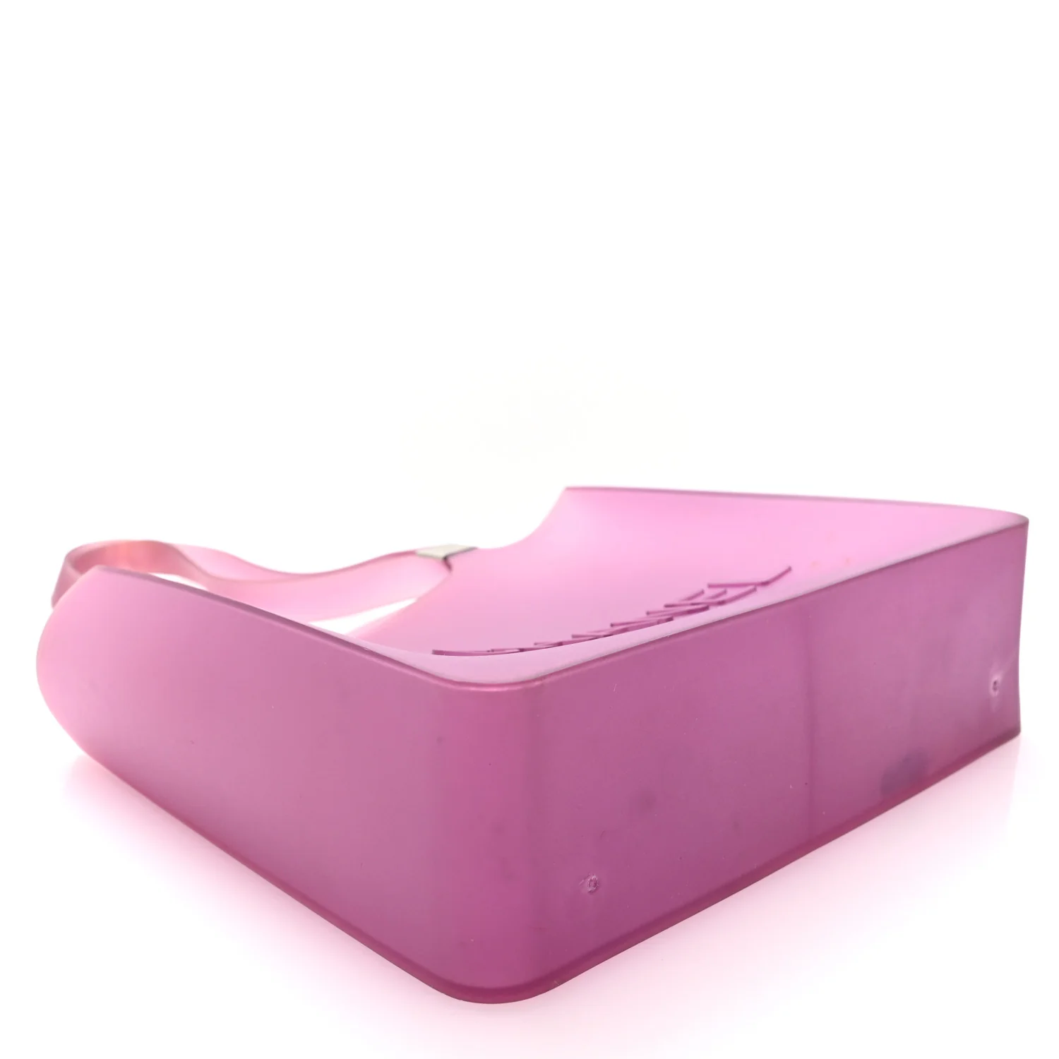 Jelly Rubber Tote Purple - Image 4