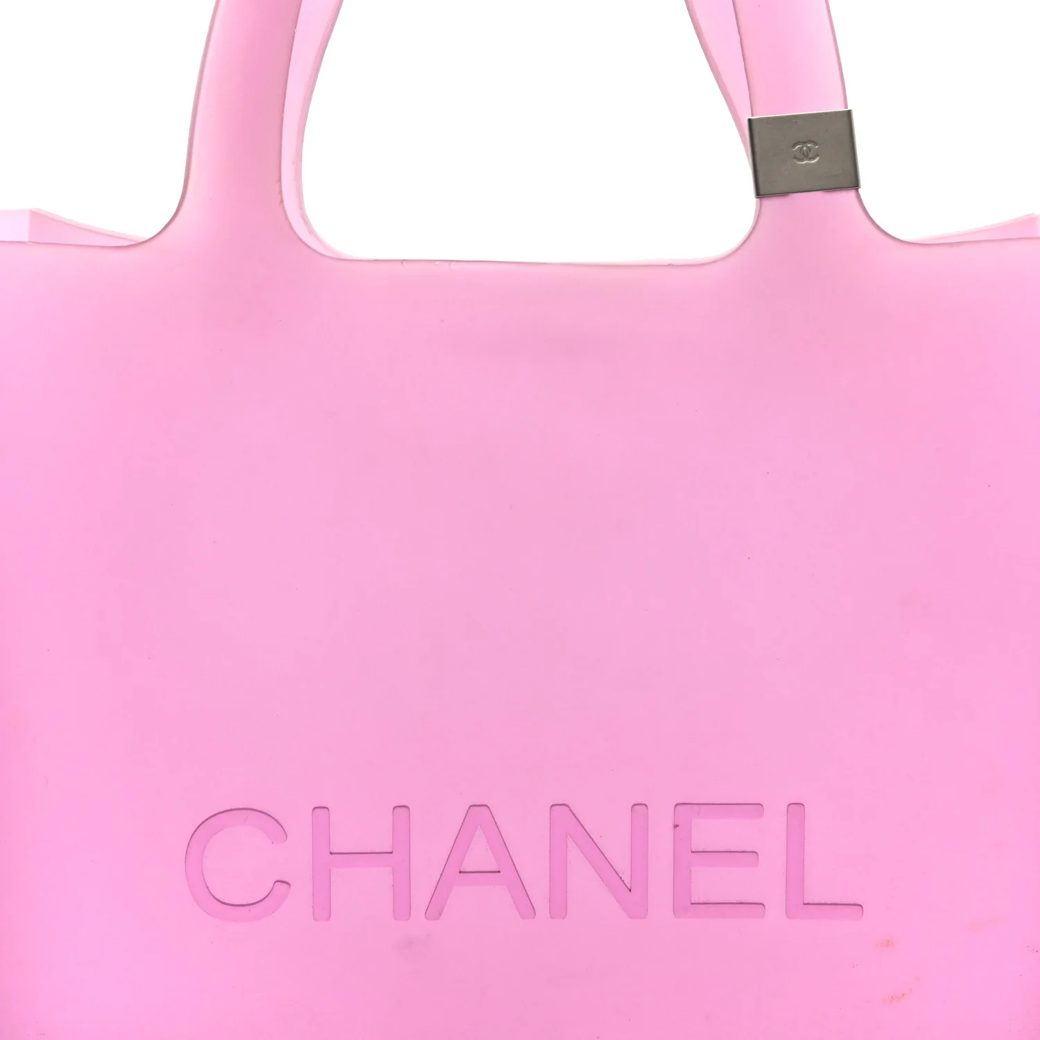 Jelly Rubber Tote Purple - Image 8