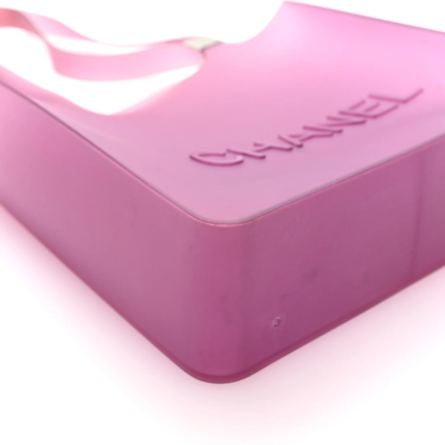 Jelly Rubber Tote Purple - Image 9