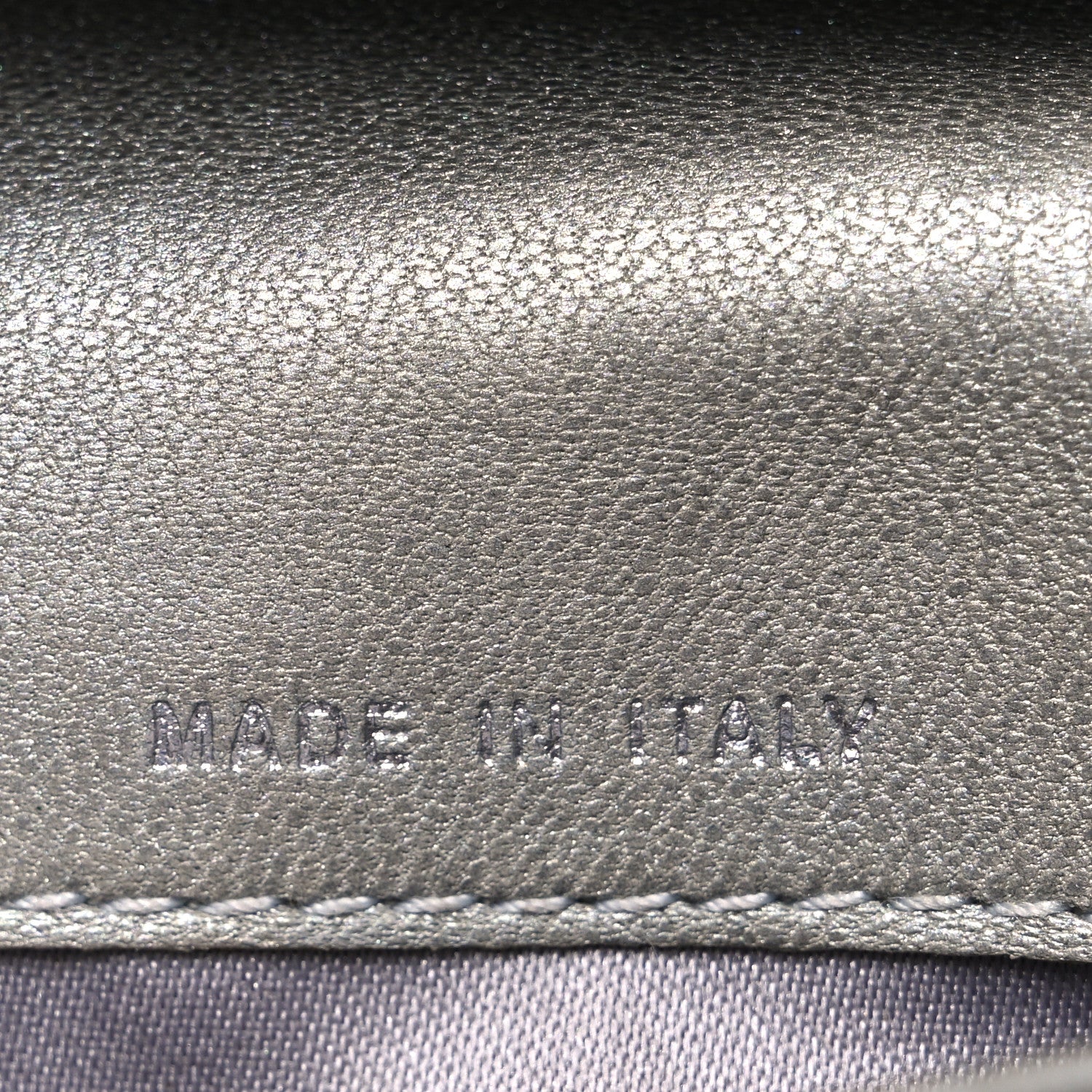Lambskin Camellia Embossed Large Flap Wallet Black - Image 7
