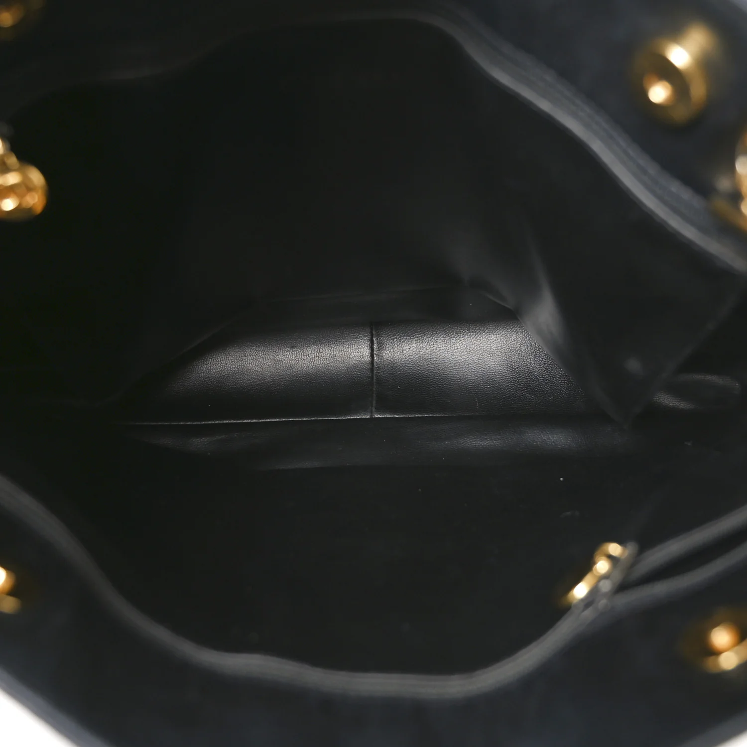 Lambskin CC Shoulder Bag Black - Image 5