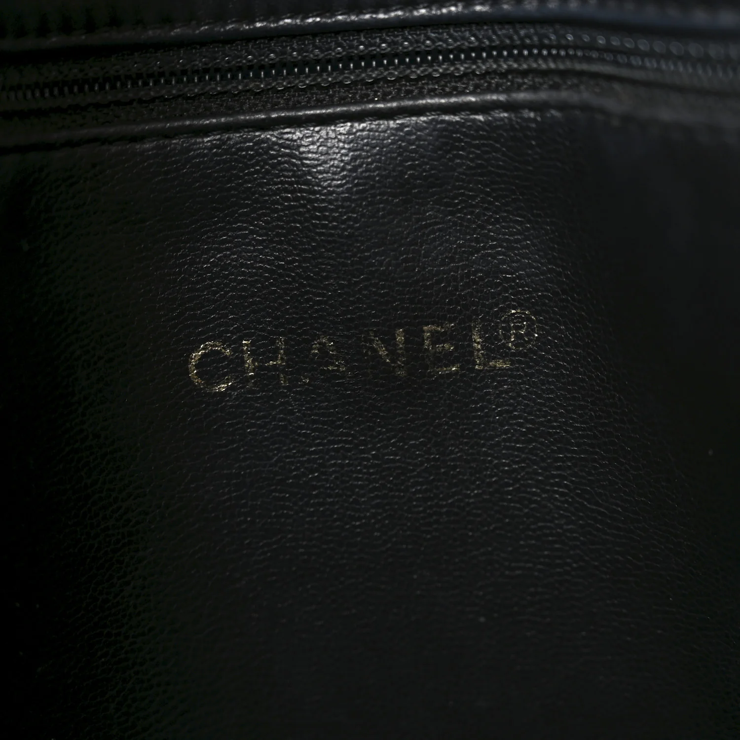 Lambskin CC Shoulder Bag Black - Image 6