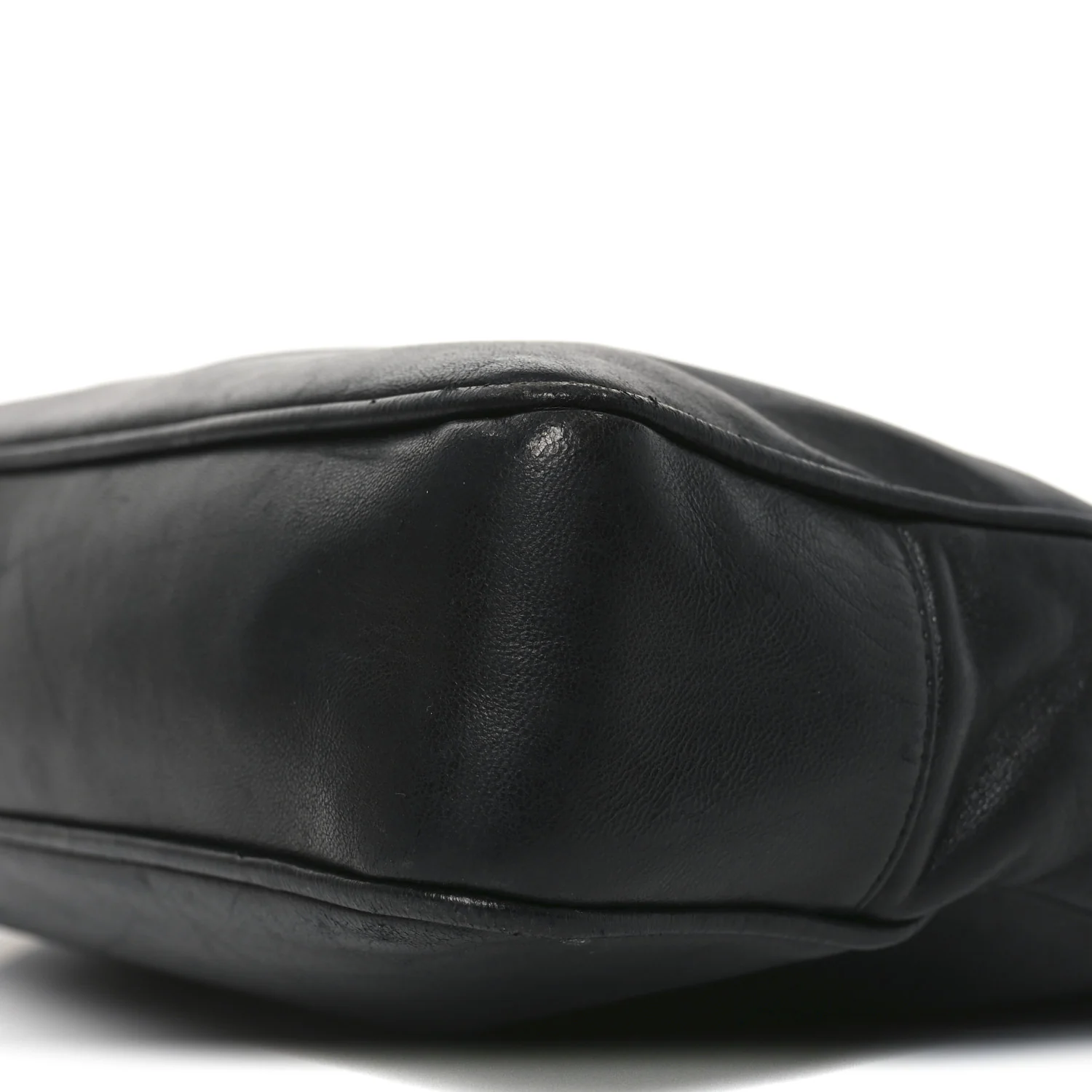 Lambskin CC Shoulder Bag Black - Image 9