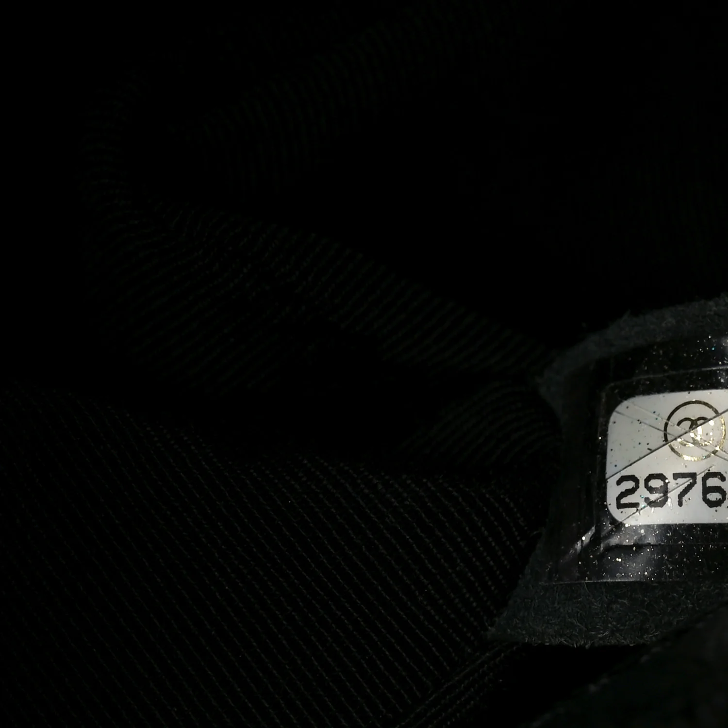 Lambskin Chevron Quilted Medium Boy Flap Black - Image 7