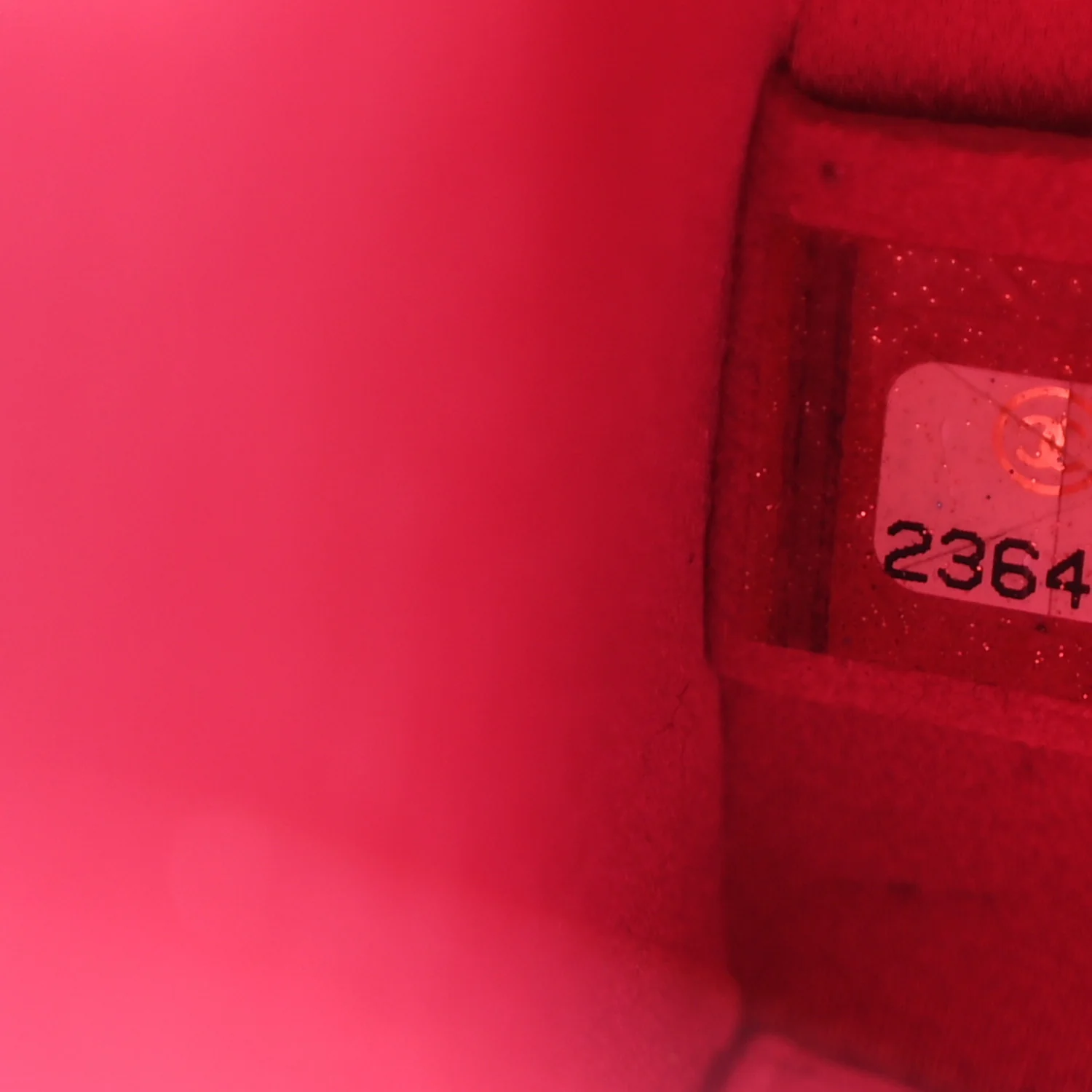 Lambskin Chocolate Bar Lock Clutch Bag Pink - Image 7