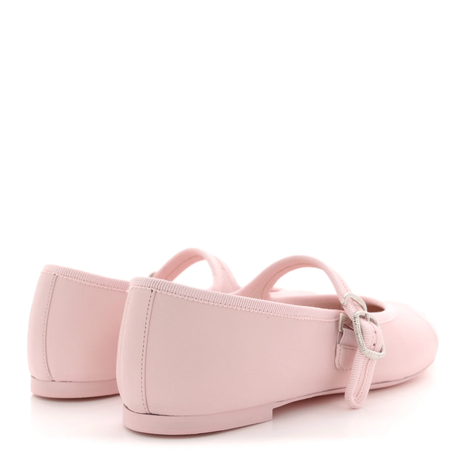 Lambskin Mary Jane Flats 38 Light Pink - Image 5