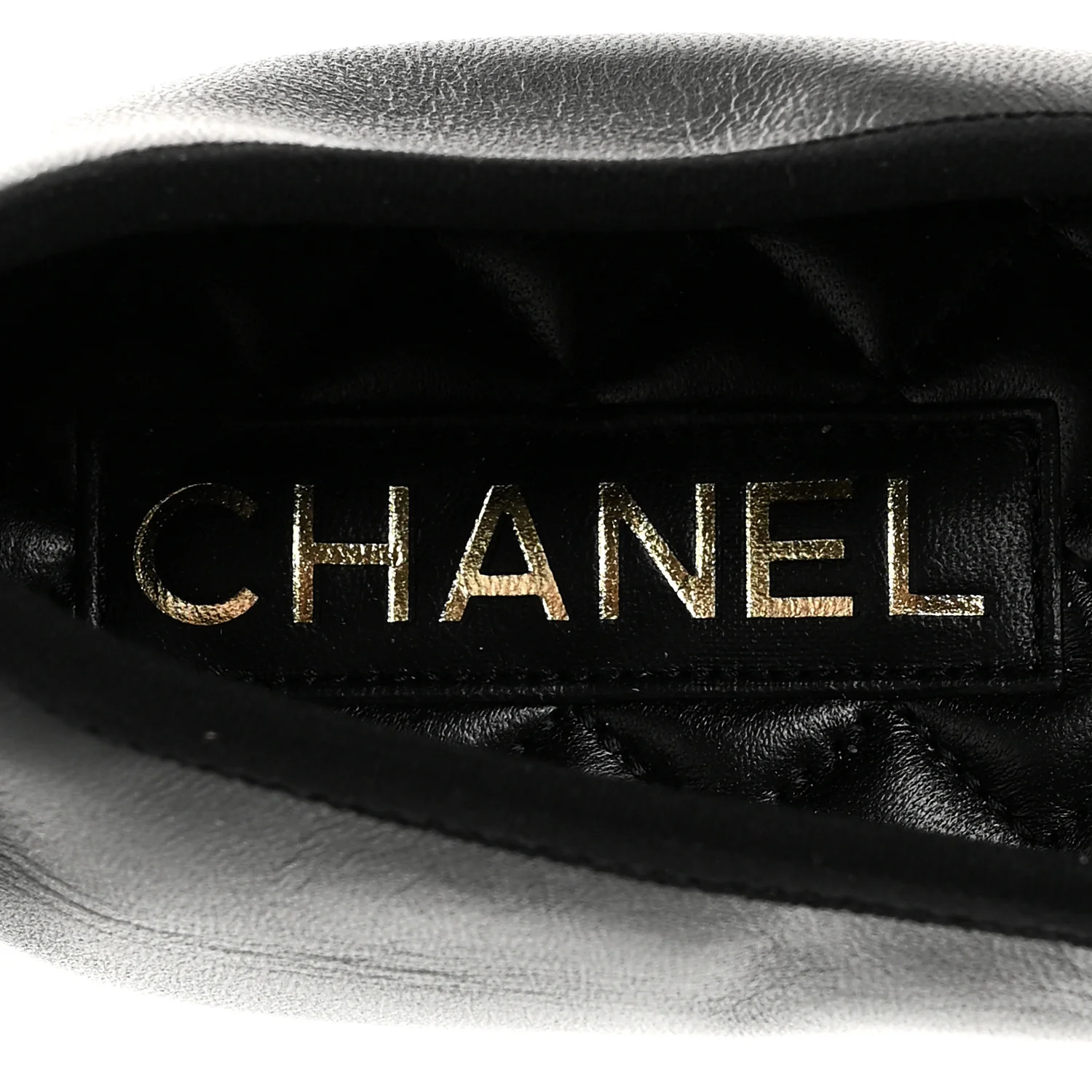 Lambskin Mary Jane Flats 40 Black - Image 9