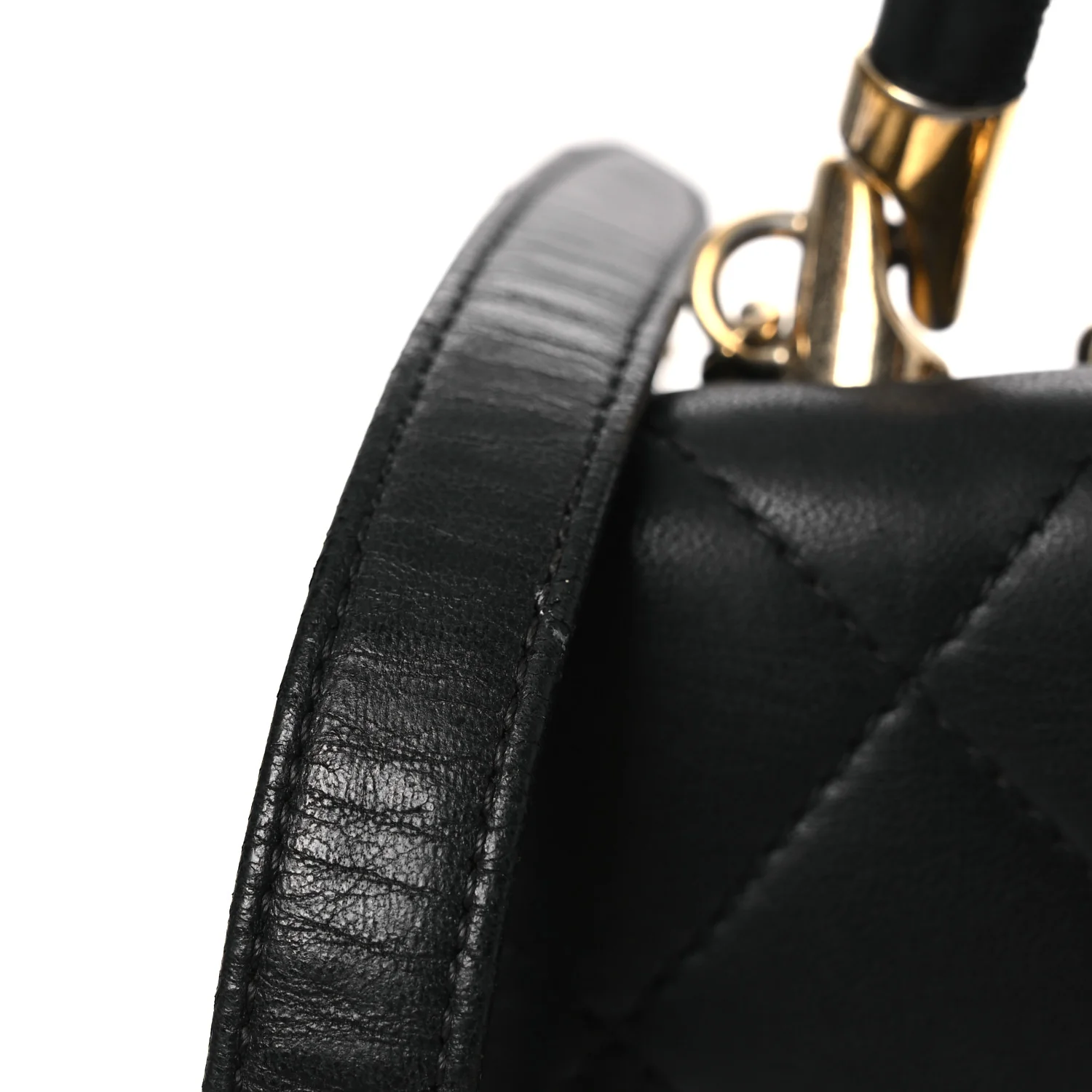 Lambskin Mini Carry Chic Flap Black - Image 14