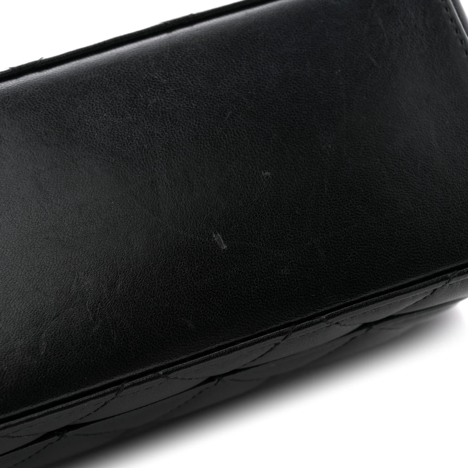 Lambskin Quilted CC Logo Mini Flap Black - Image 11