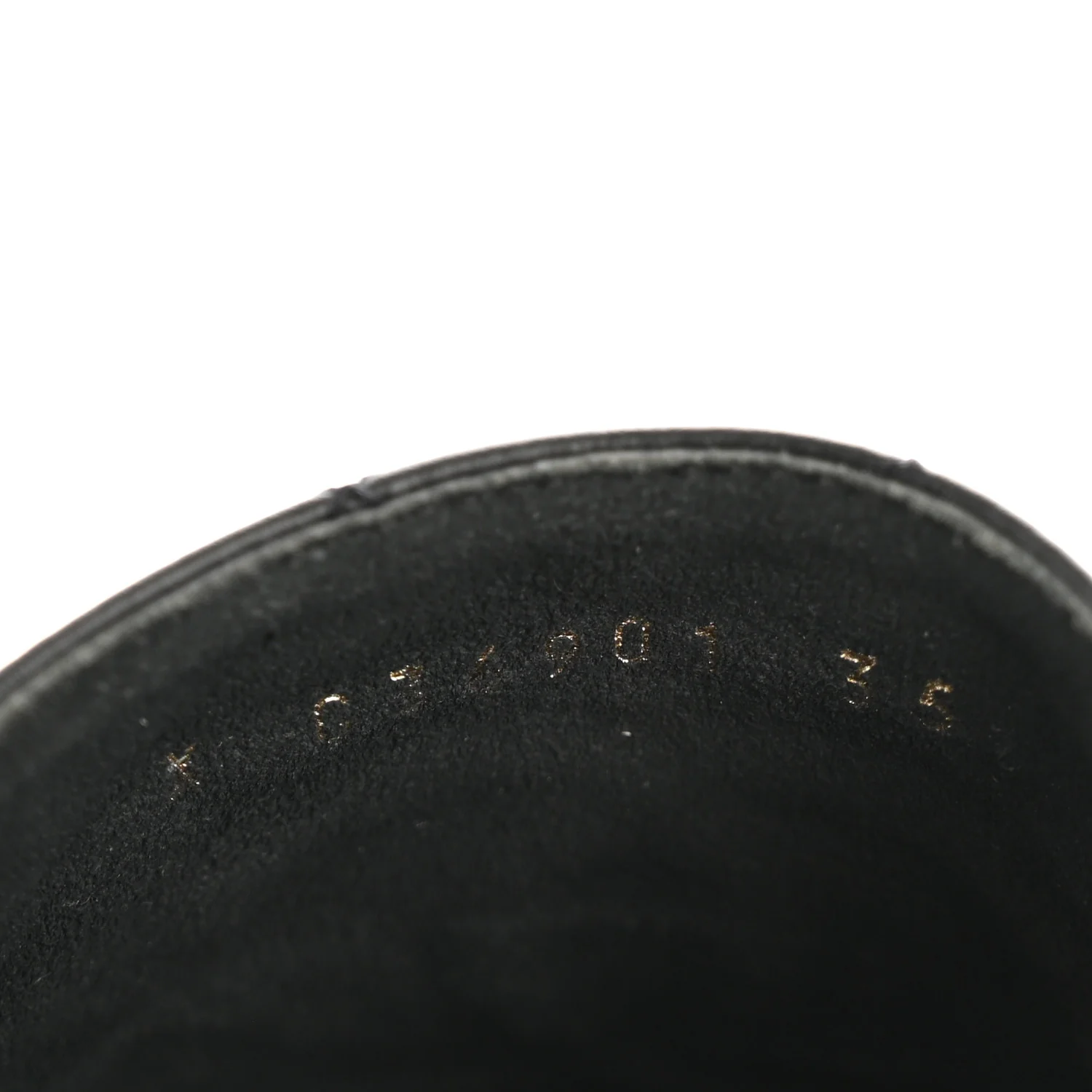 Lambskin Quilted CC Mules Sandals 35 Black - Image 9