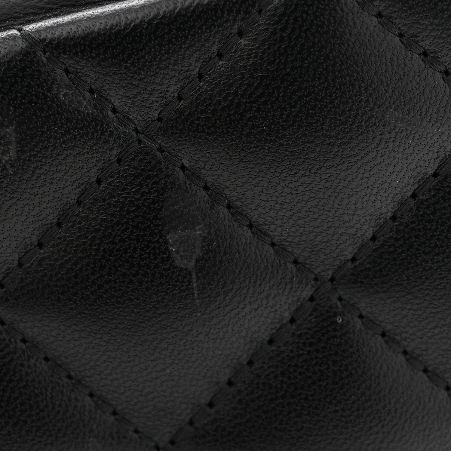 Lambskin Quilted CC Mules Wedge Sandals 40 Black - Image 14