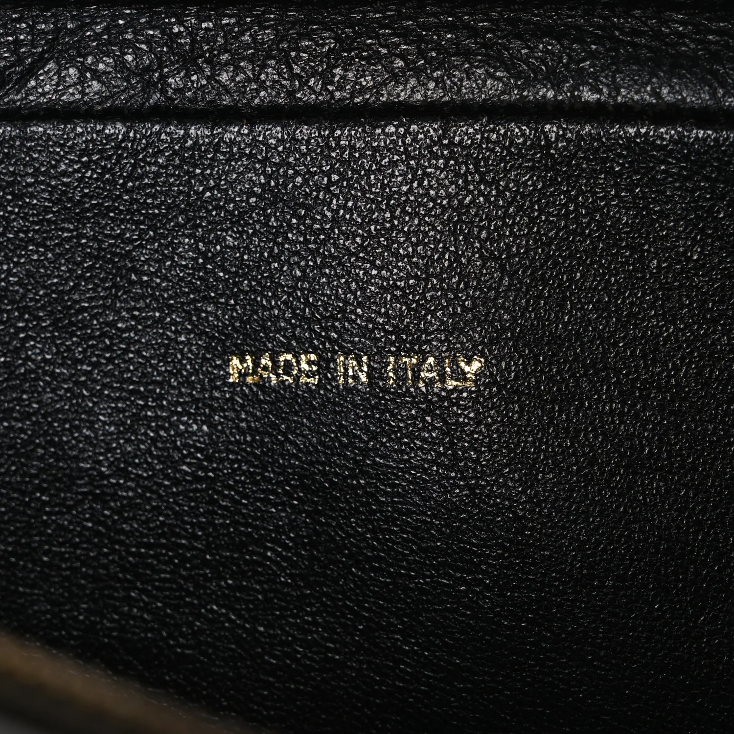 Lambskin Quilted CC Tassel Camera Case Black - Image 7