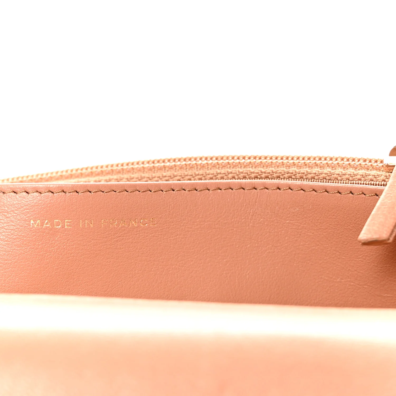 Lambskin Quilted Chanel 19 Wallet On Chain WOC Brown - Image 7