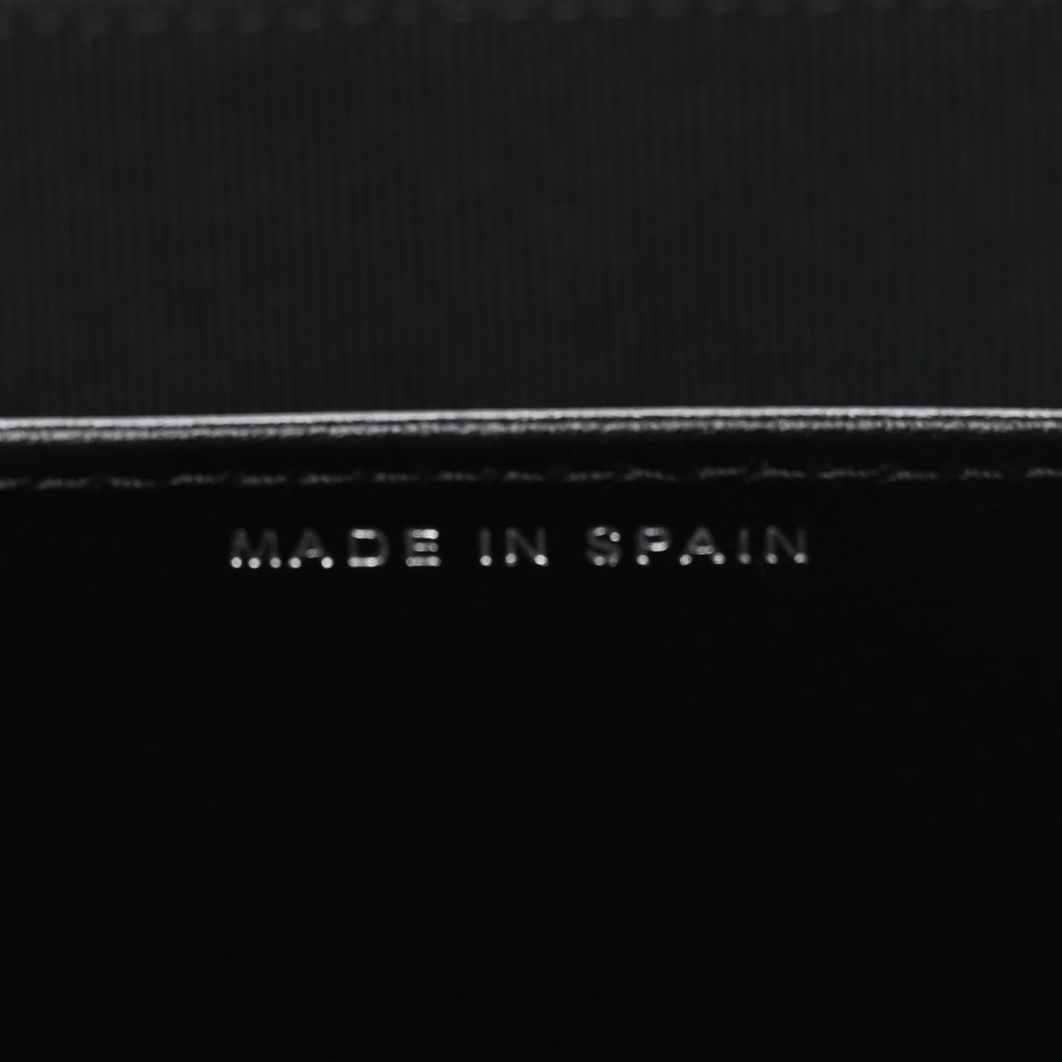 Lambskin Quilted Flap Baguette Crystal Card Holder Wallet Black - Image 7