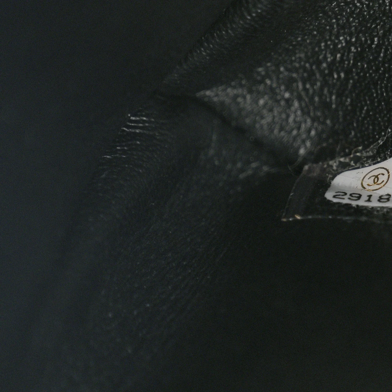 Lambskin Quilted Flap Clutch Black - Image 7