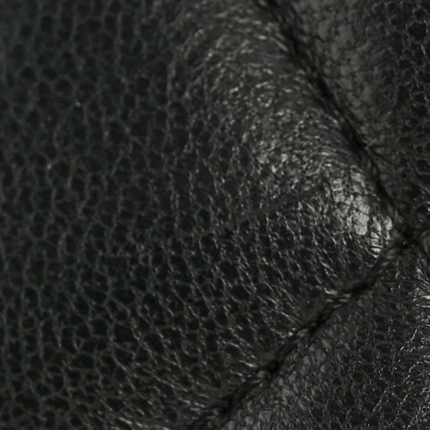 Lambskin Quilted Large Flap Wallet Black - Image 10