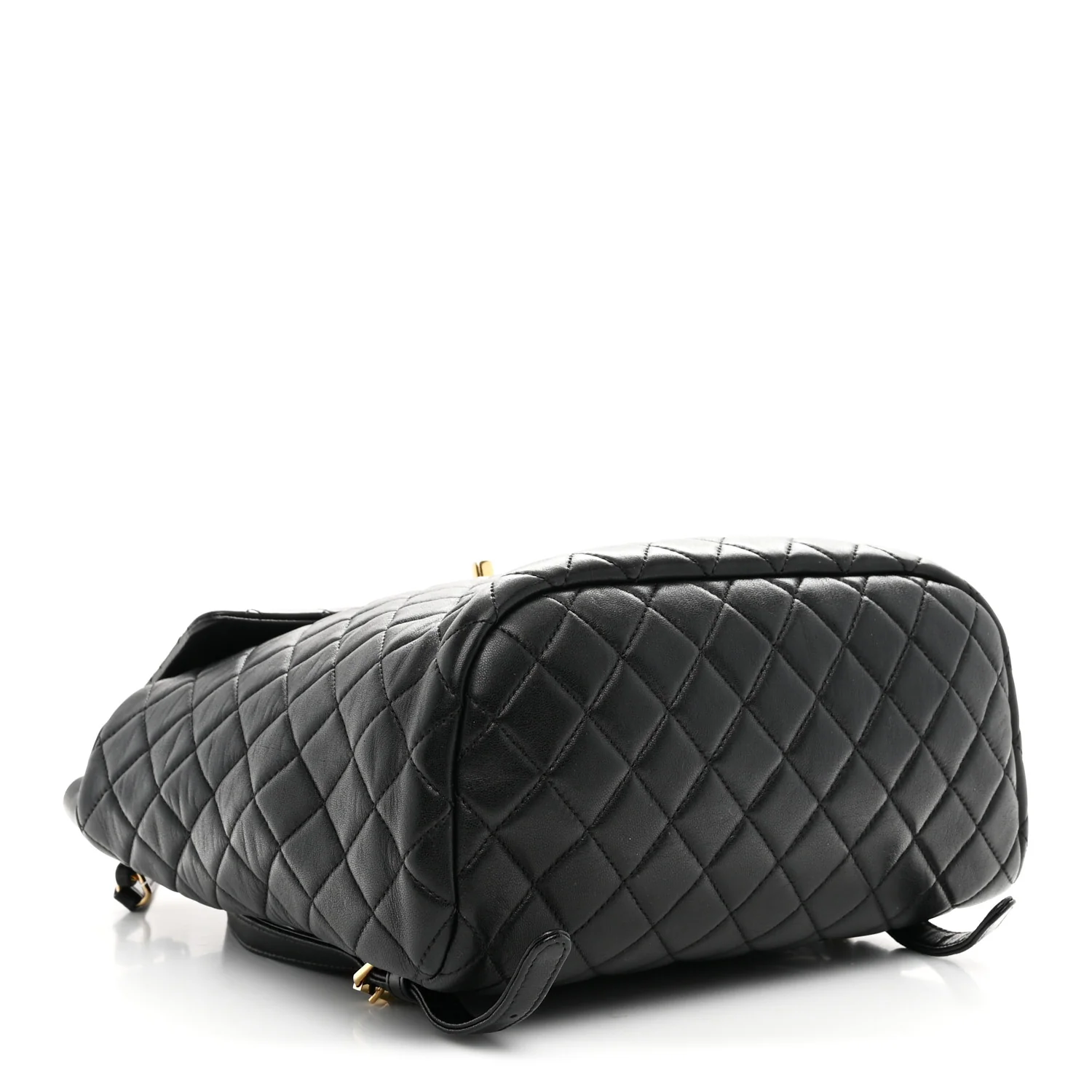 Lambskin Quilted Large Urban Spirit Backpack Black - Image 4