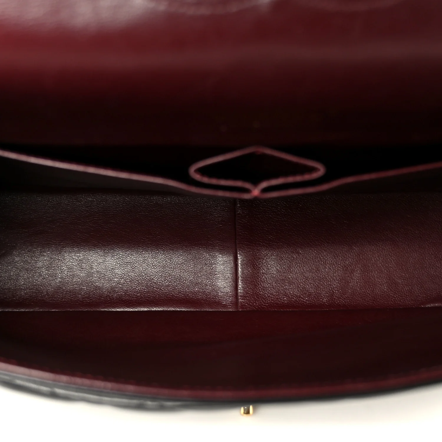 Lambskin Quilted Maxi Double Flap Black - Image 4