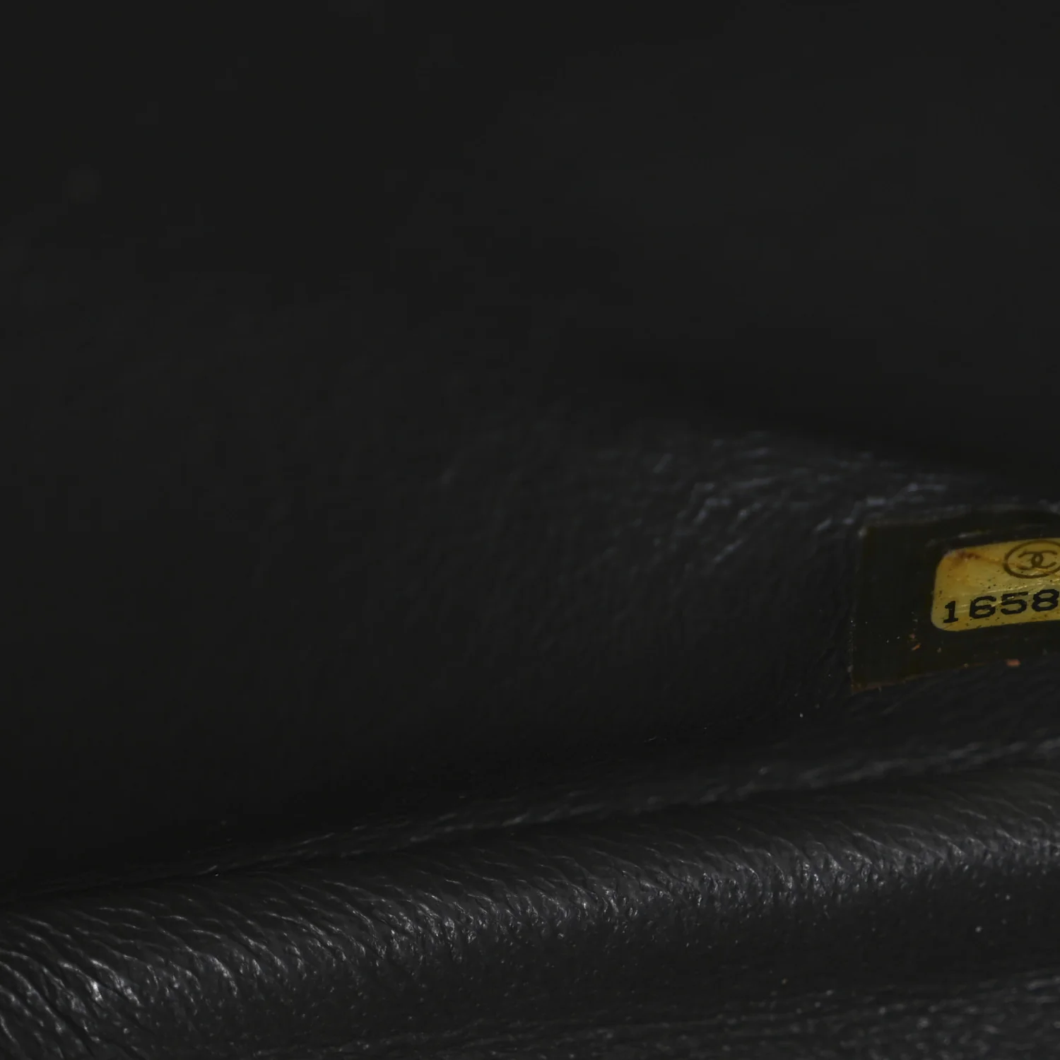 Lambskin Quilted Maxi Double Flap Dark Grey - Image 7