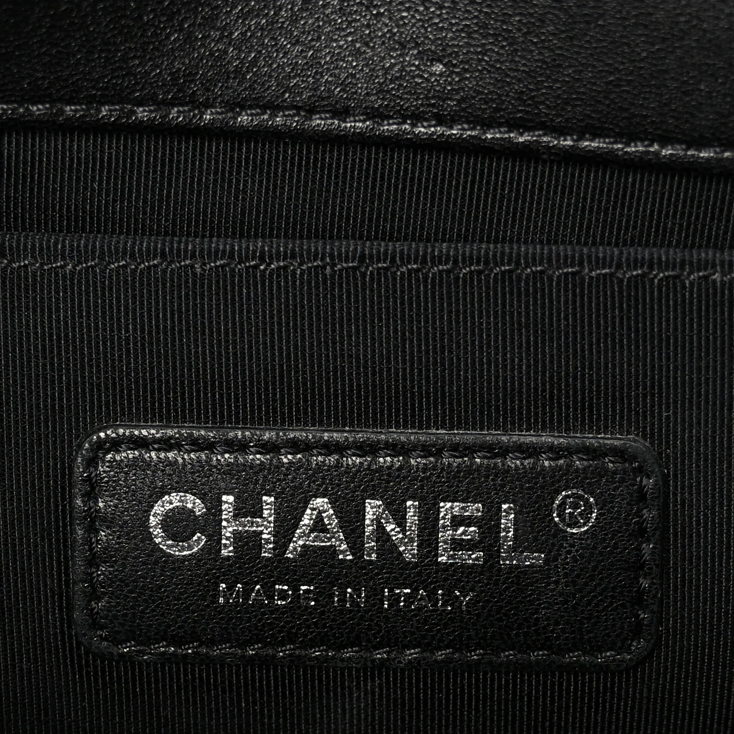 Lambskin Quilted Medium Boy Flap Black - Image 6